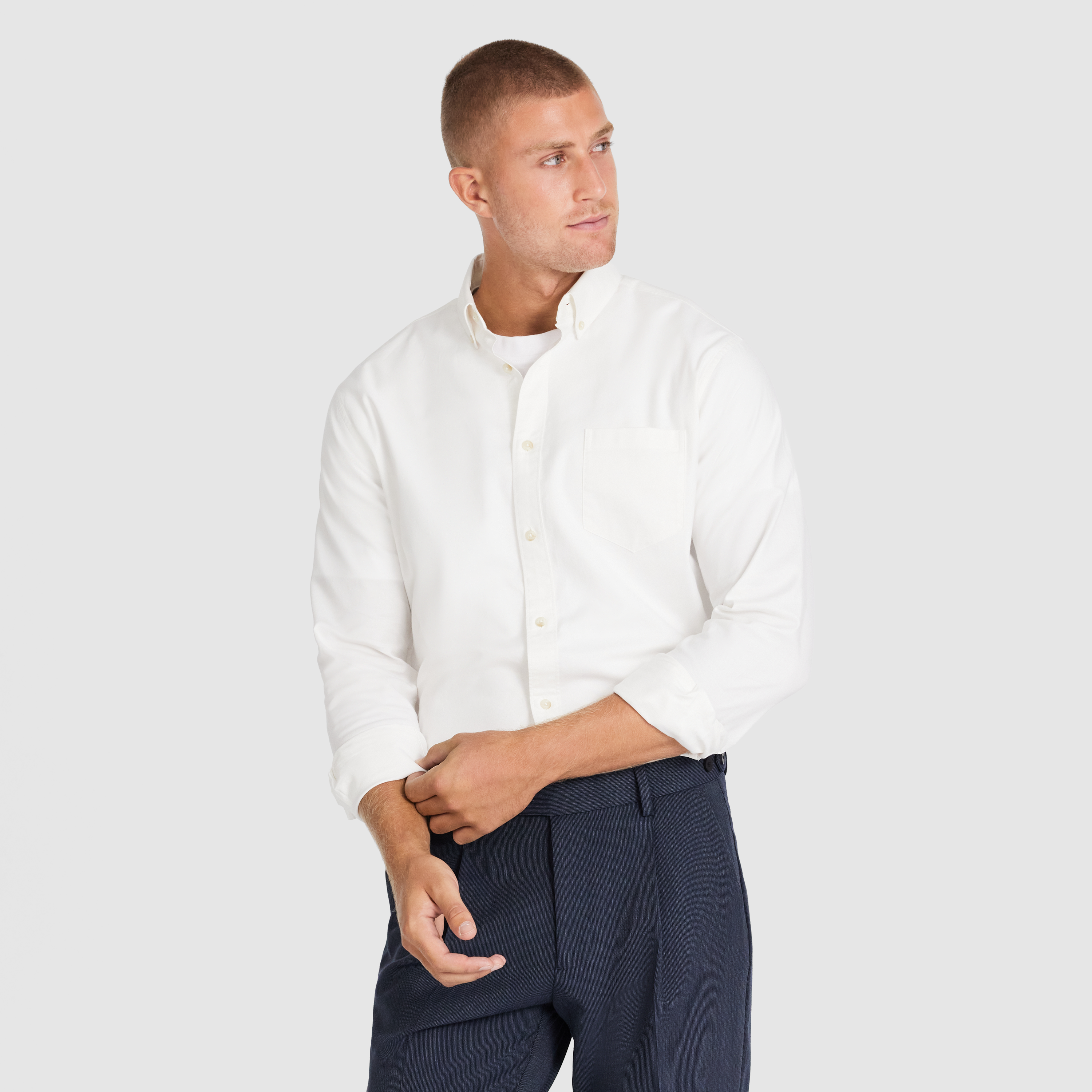 Amaro Stretch Oxford Shirt