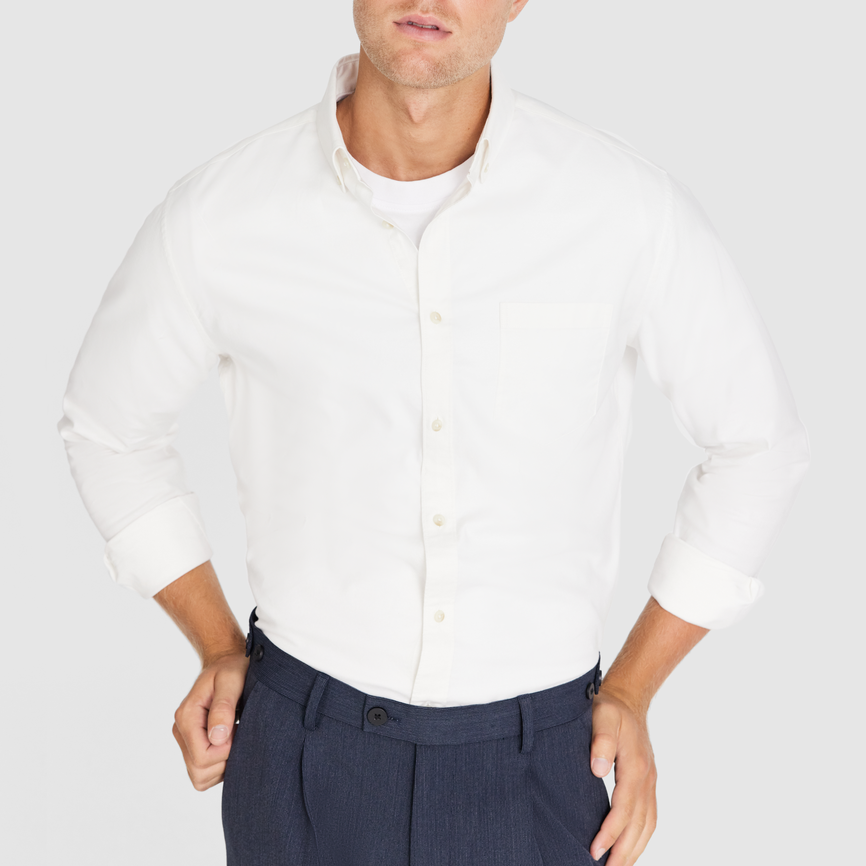 Amaro Stretch Oxford Shirt