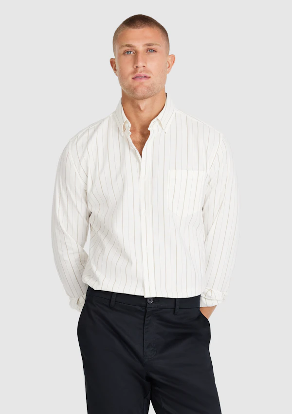 Amaro Stripe Oxford Shirt