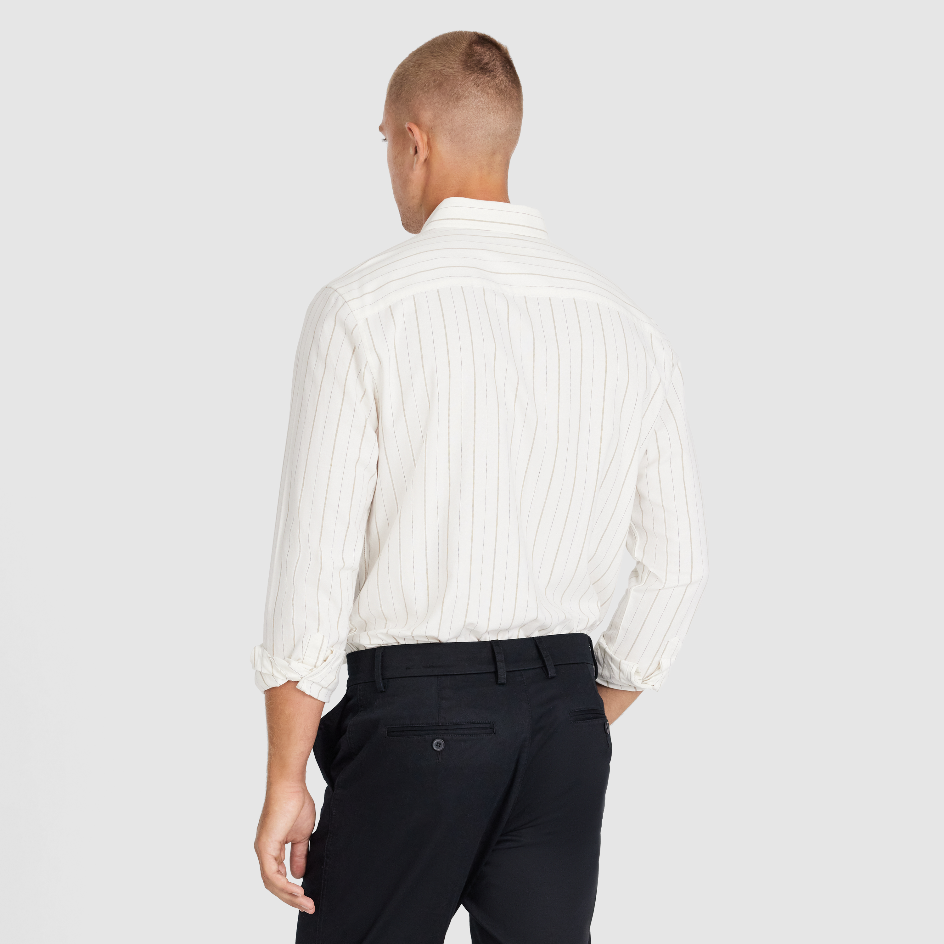 Amaro Stripe Oxford Shirt