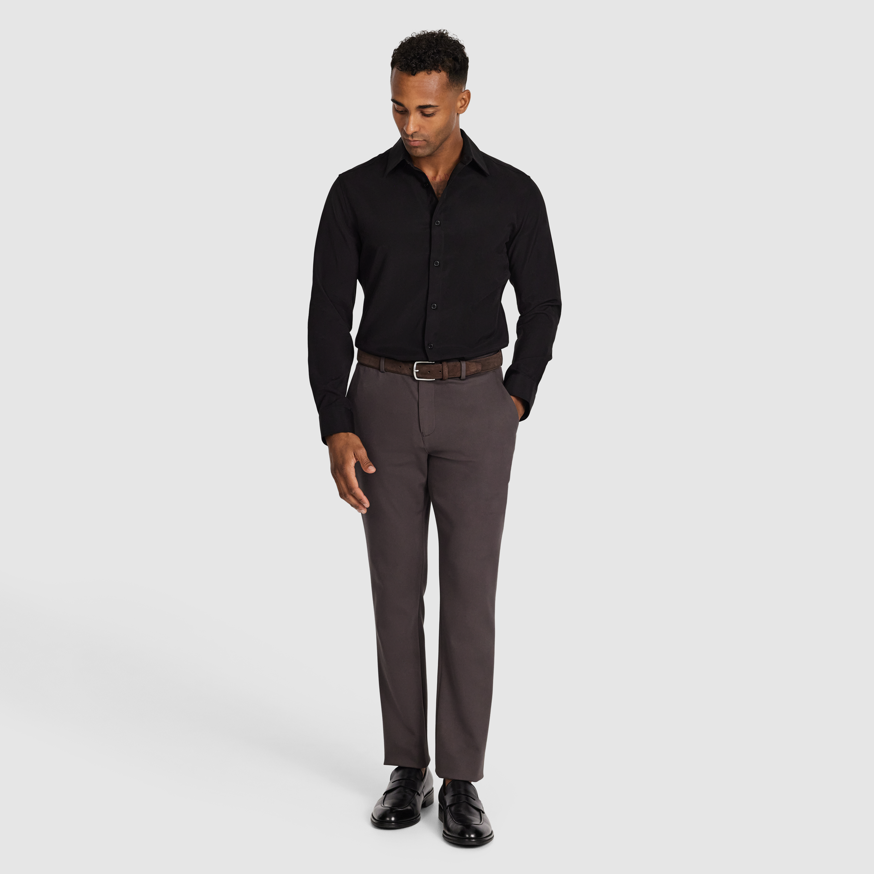 Black Bode Textured Shirt