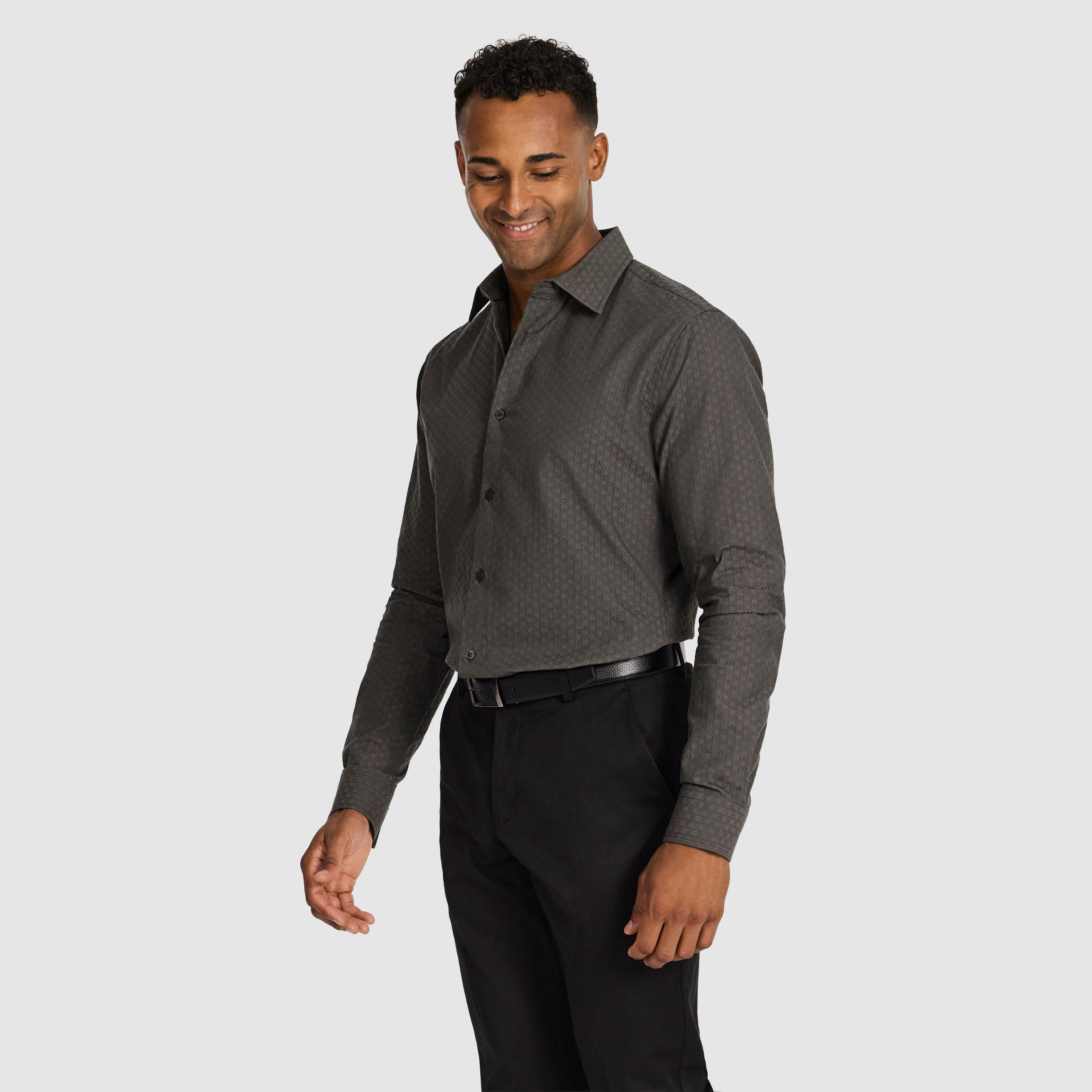 Khaki Nate Textured Shirt