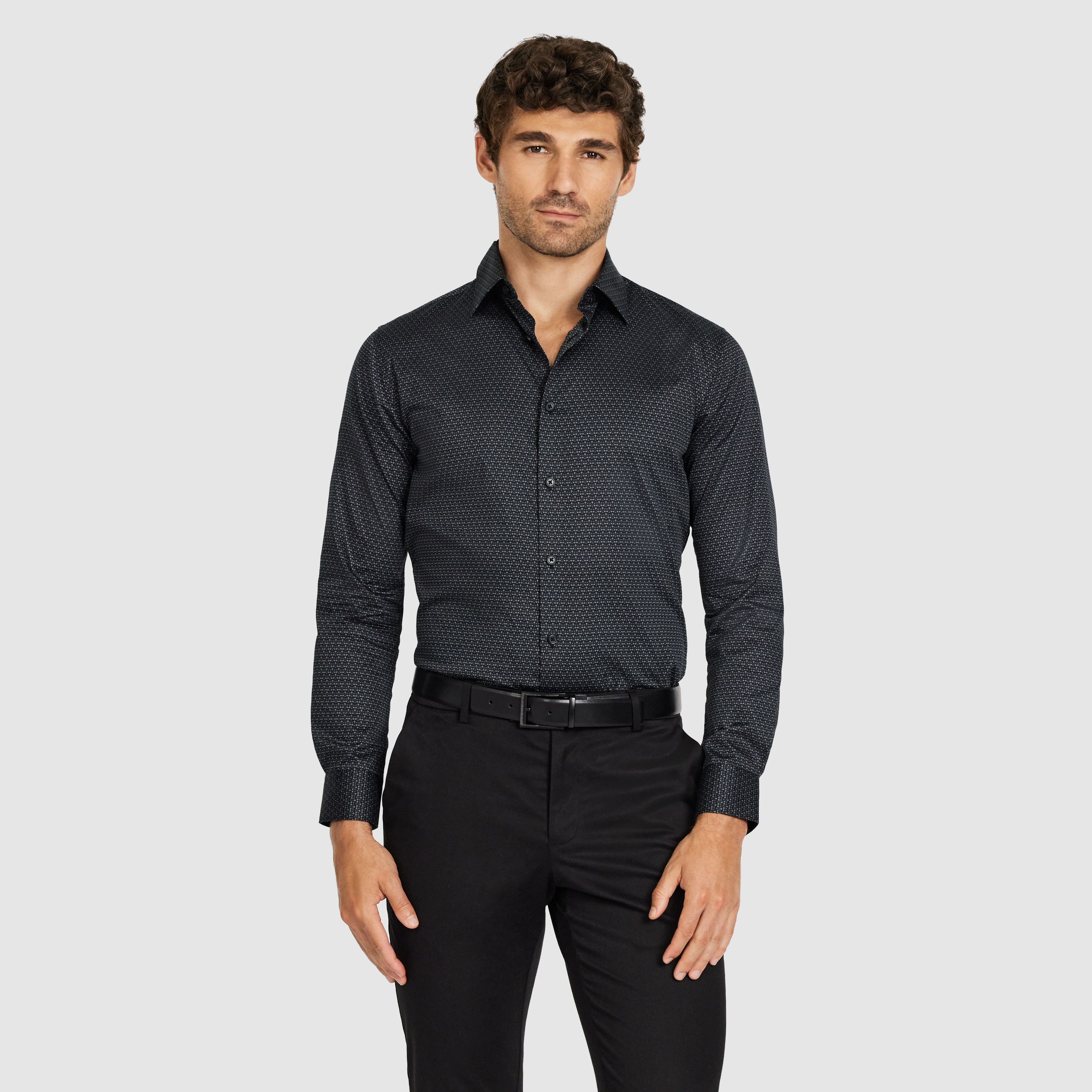 Lisbon Slim Geo Shirt