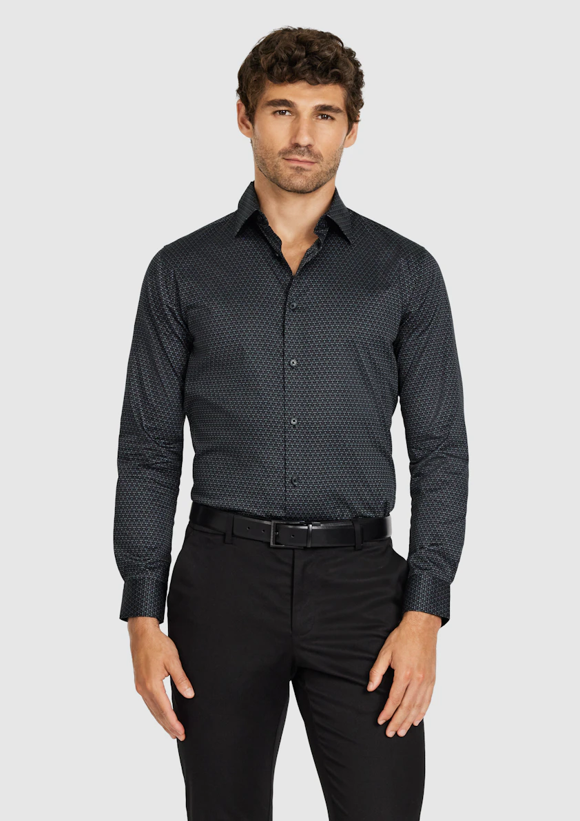 Lisbon Slim Geo Shirt