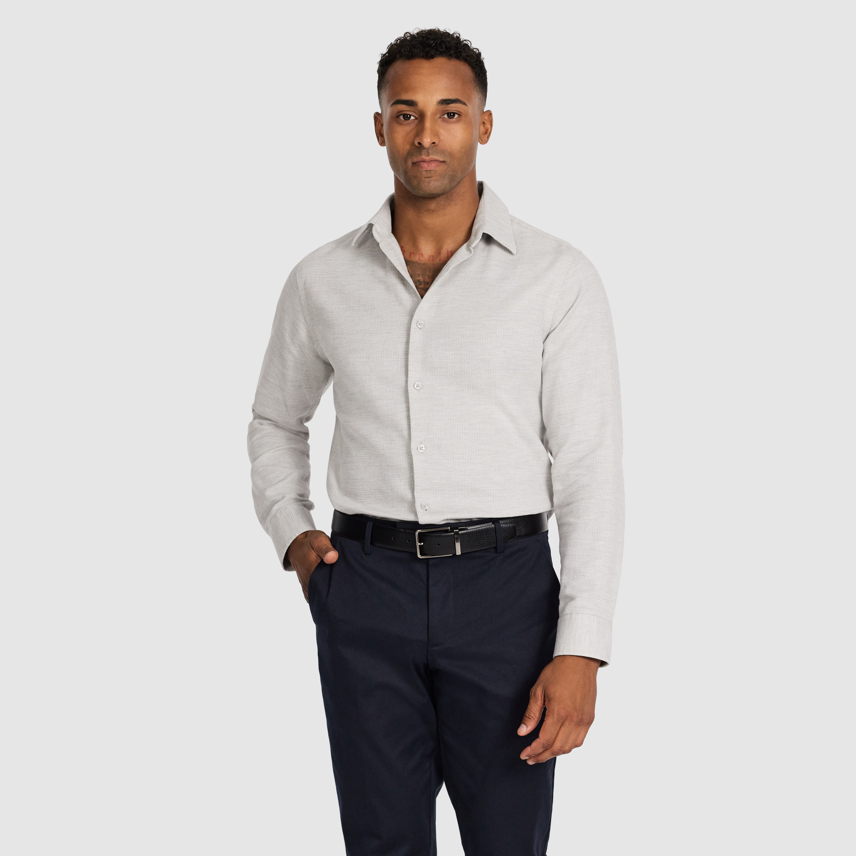 Iggy Slim Textured Shirt