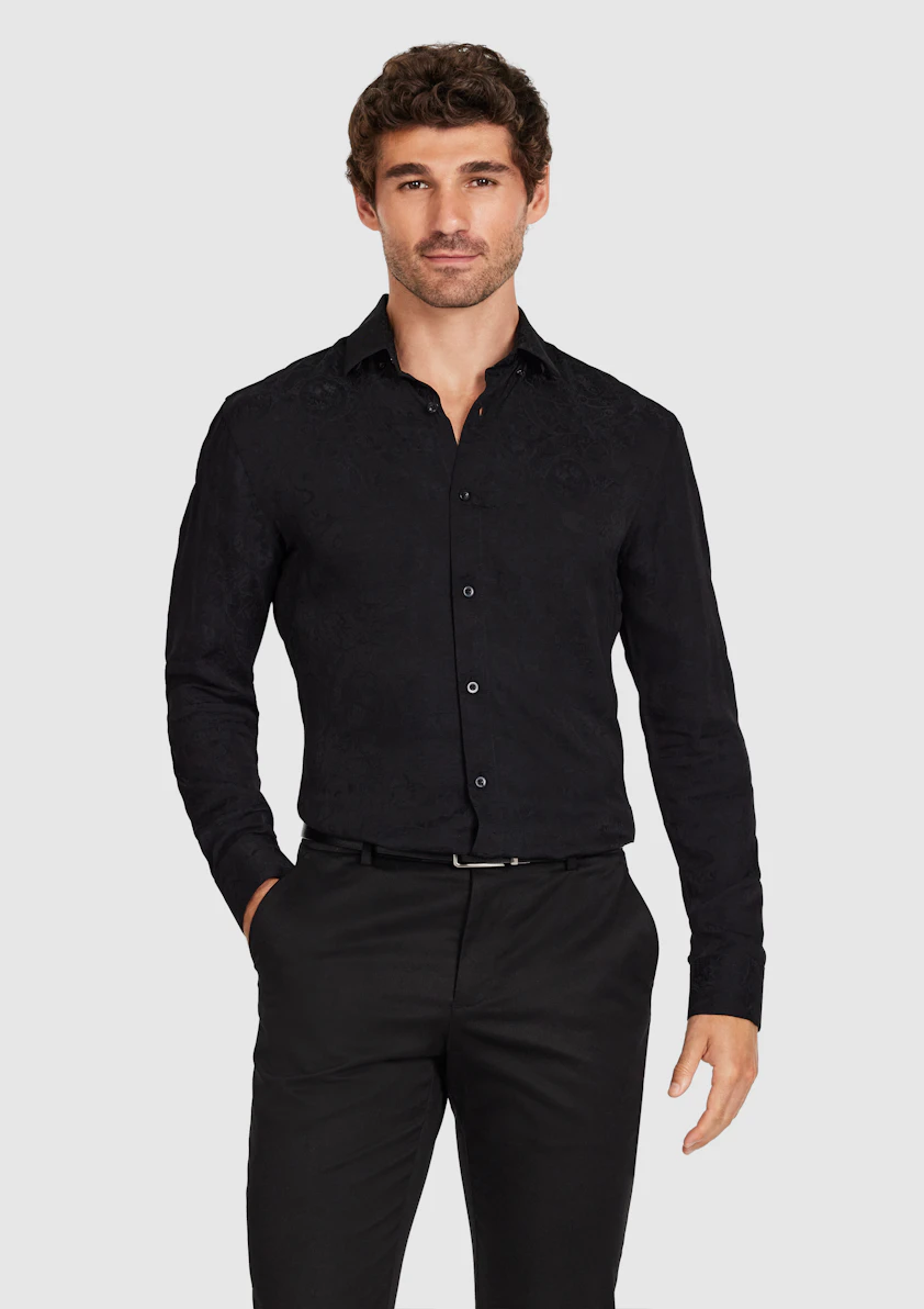 Vegas Viscose Paisley Shirt