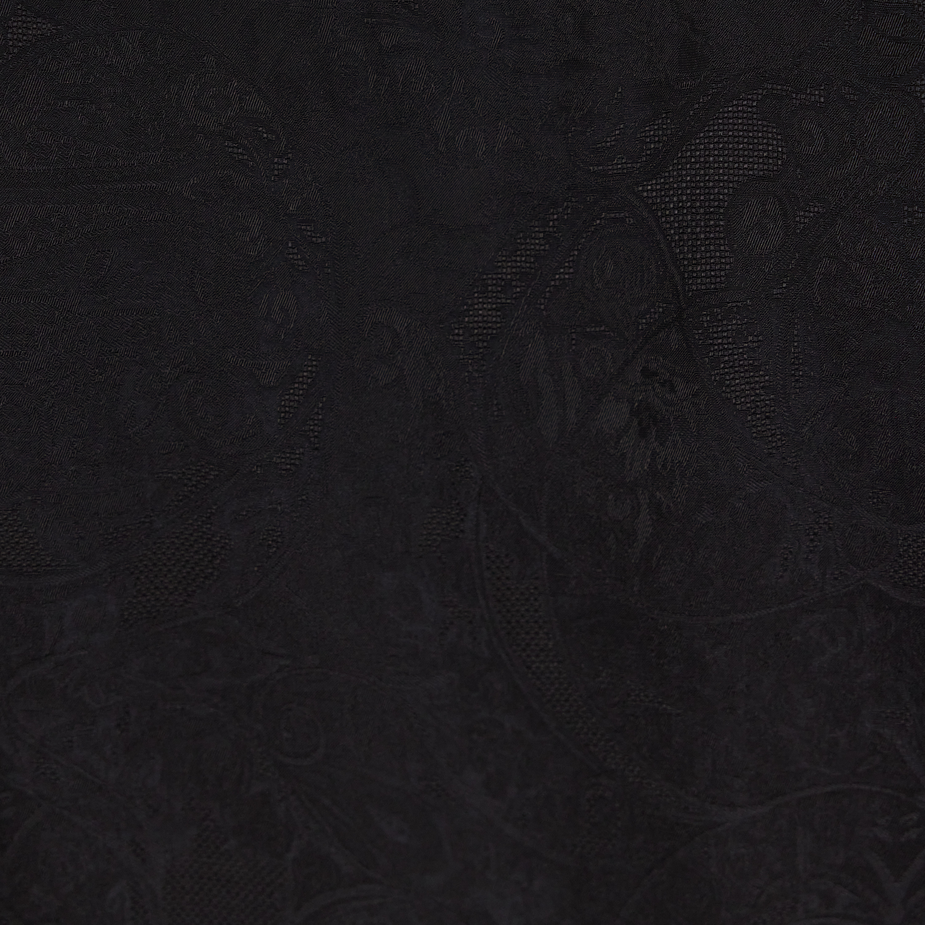 Black Vegas Viscose Paisley Shirt