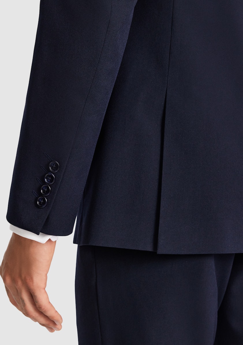 Navy Bentley Suit Jacket