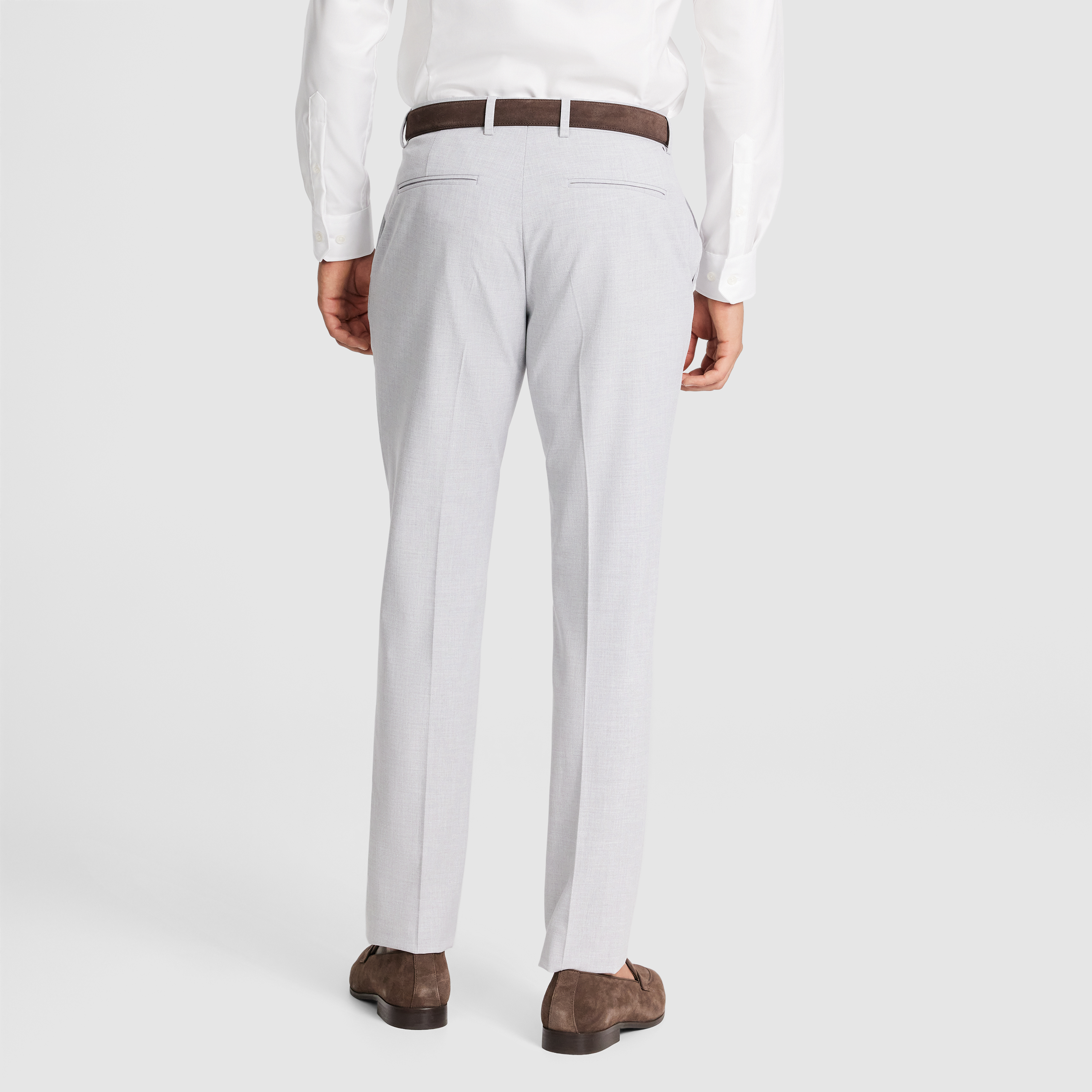  Silver Carson Slim Suit