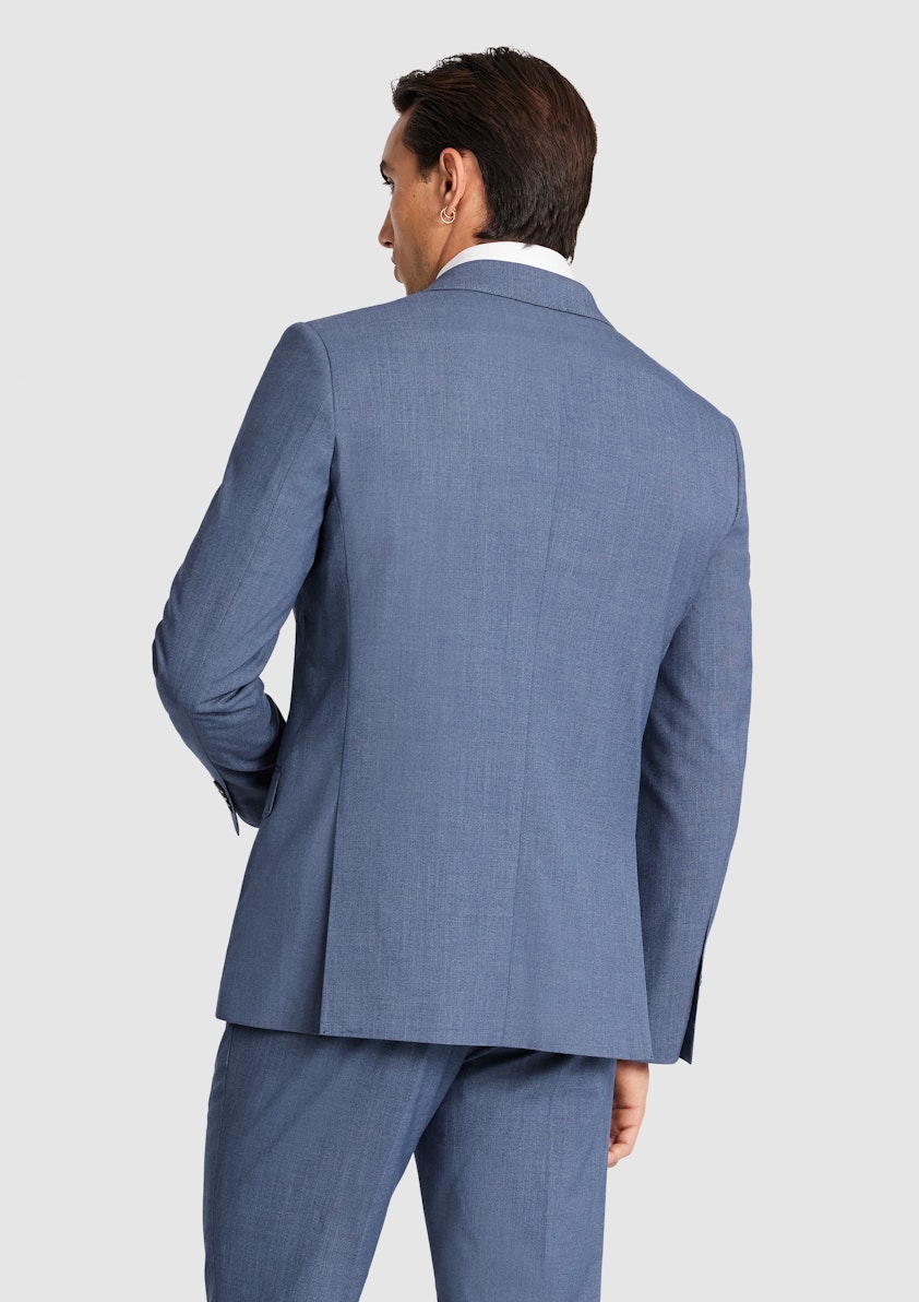 Mid Blue Desoto Slim Suit