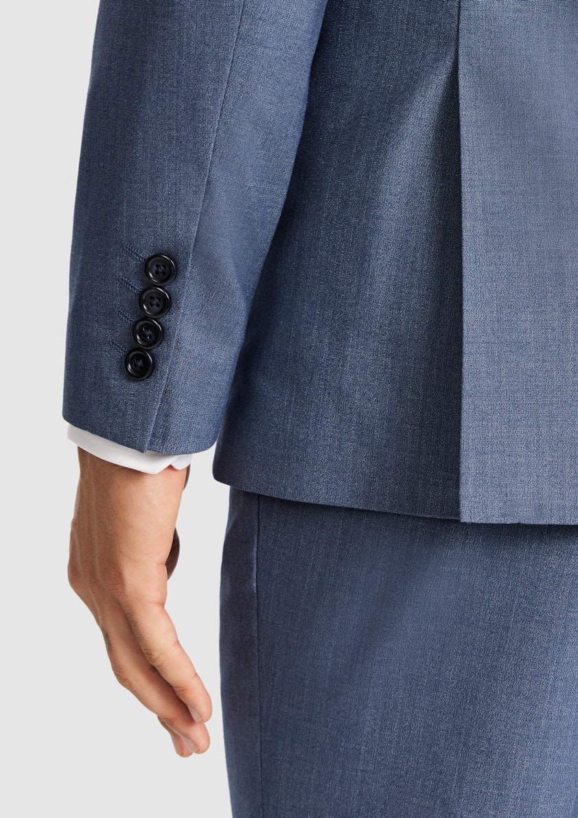 Mid Blue Desoto Slim Suit