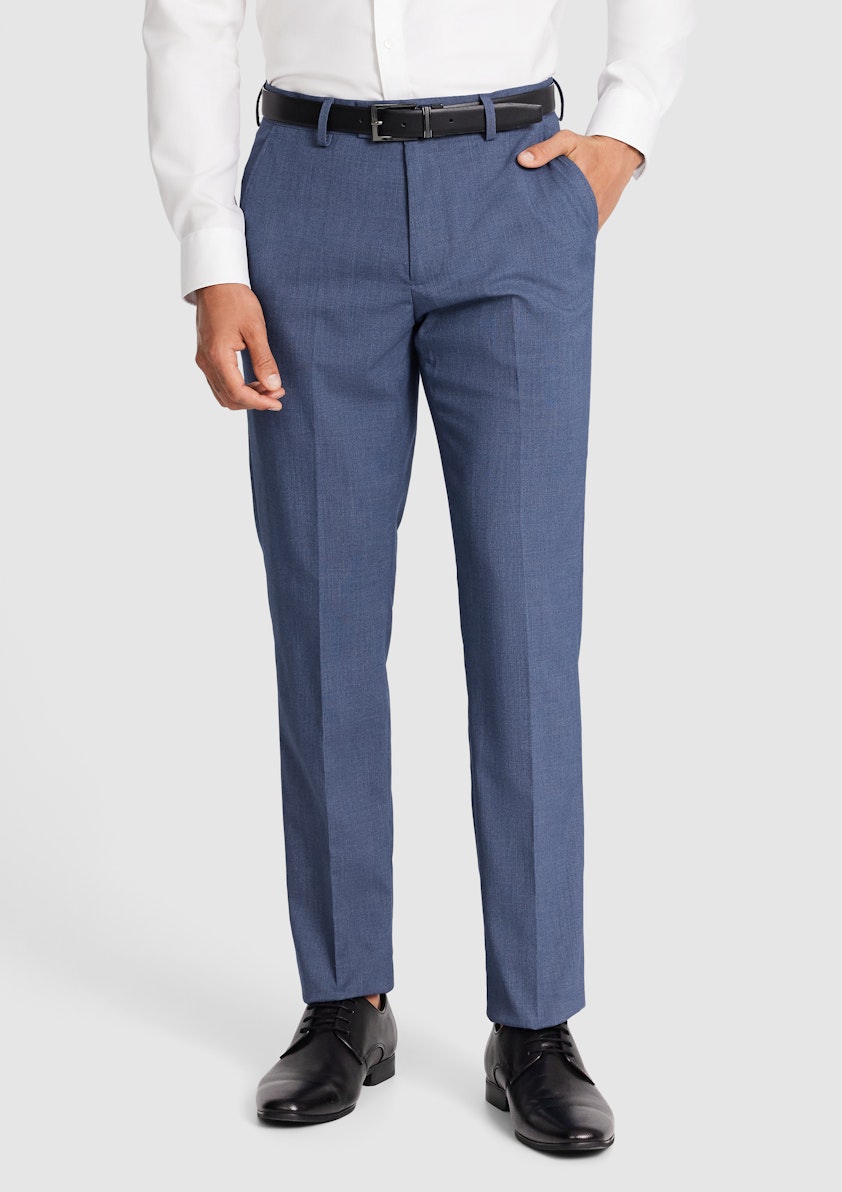 Mid Blue Desoto Slim Suit