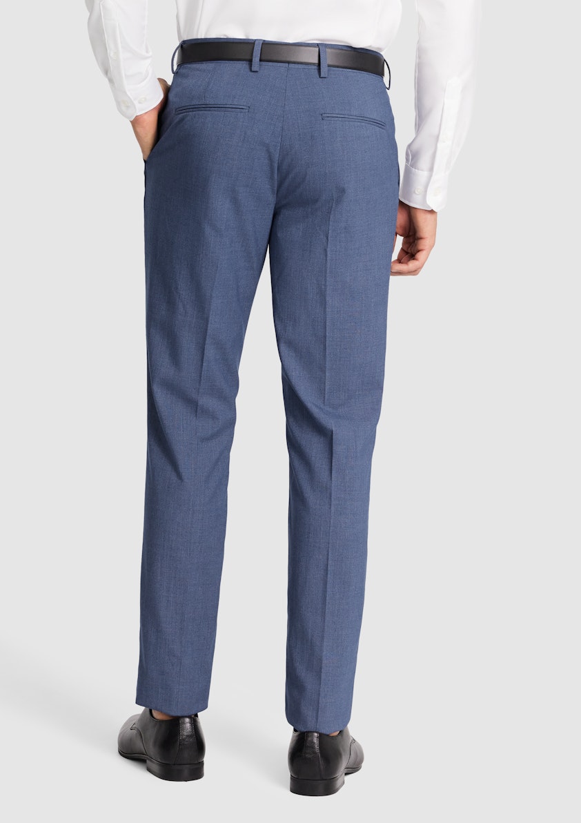 Mid Blue Desoto Slim Suit