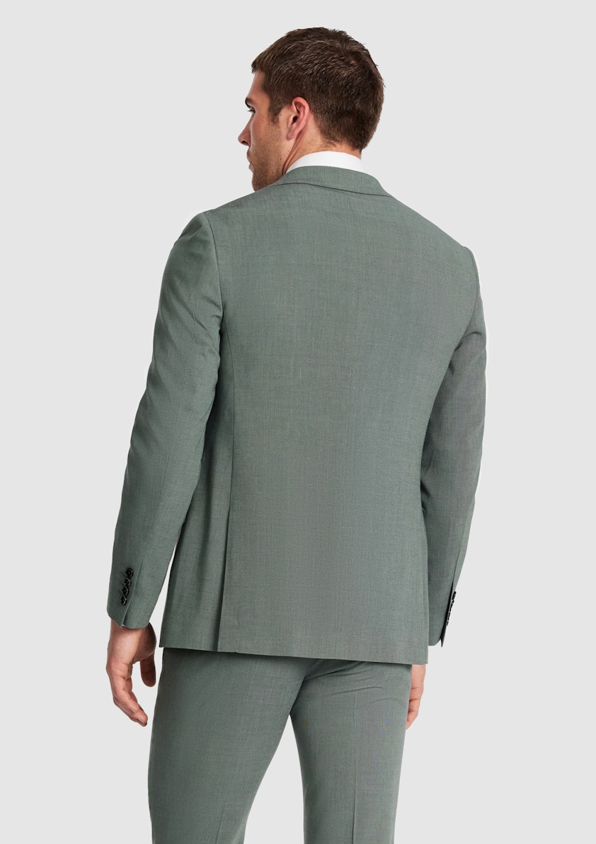 Mid Green Eli Slim Suit Jacket