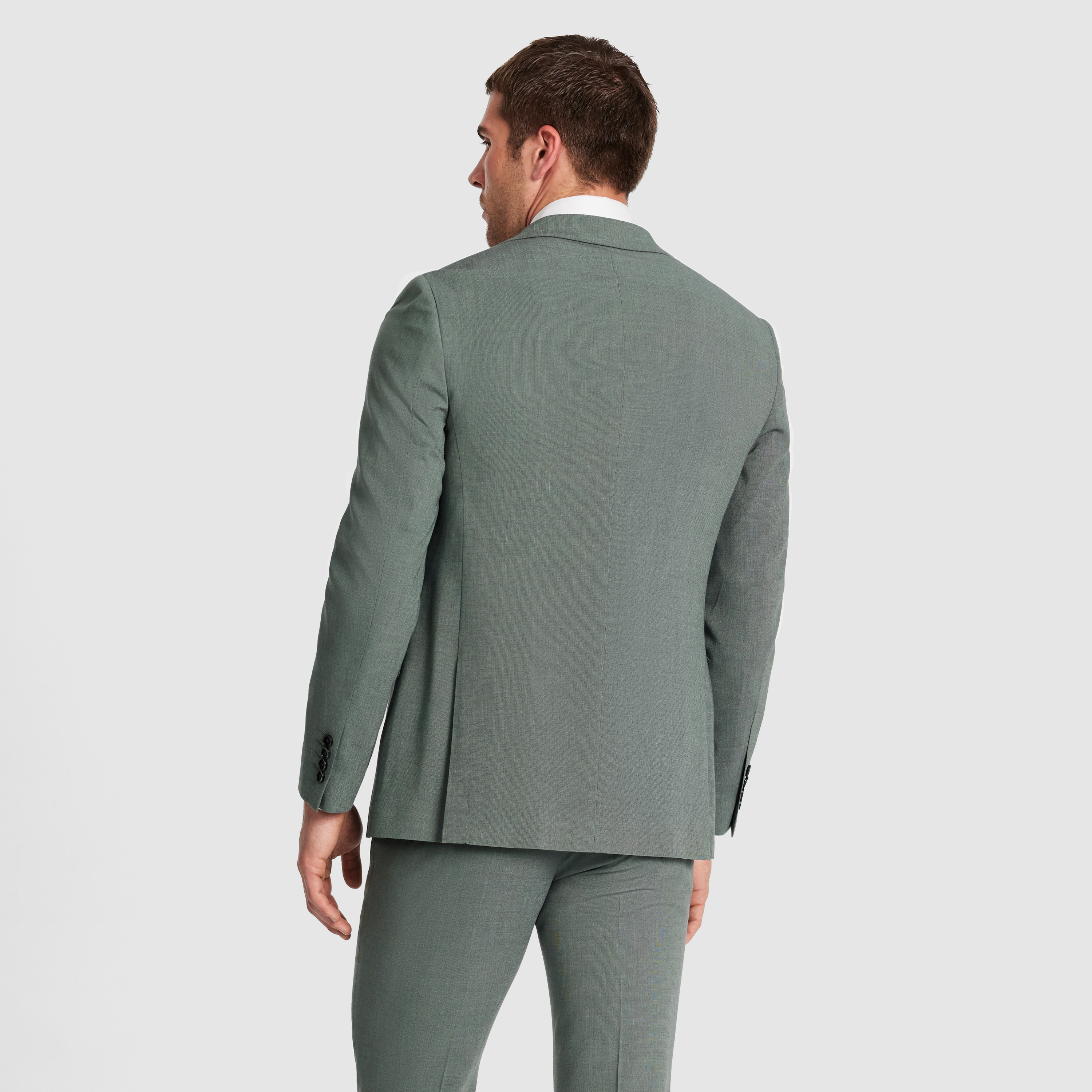  Mid Green Eli Slim Suit