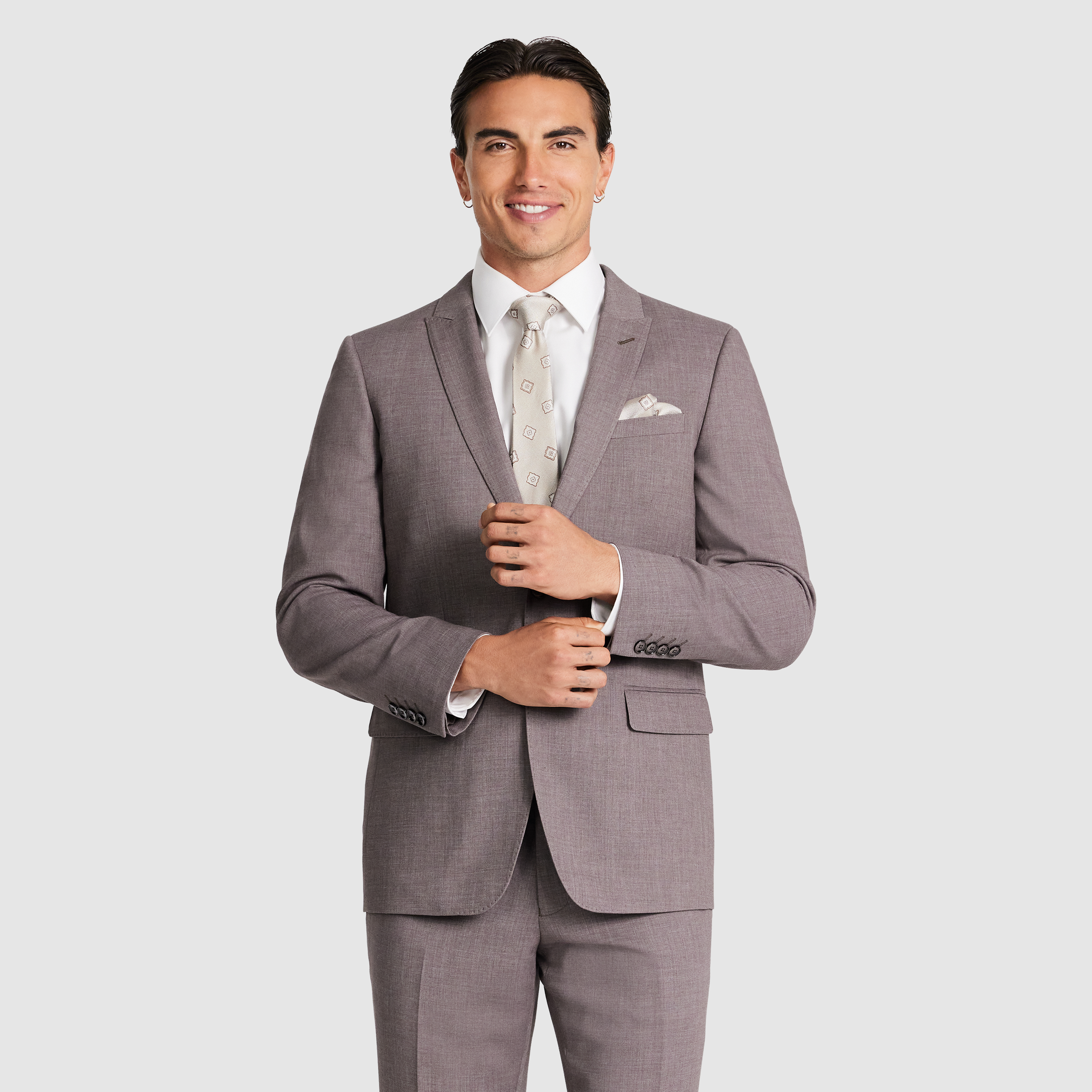  Taupe Tilford Slim Suit
