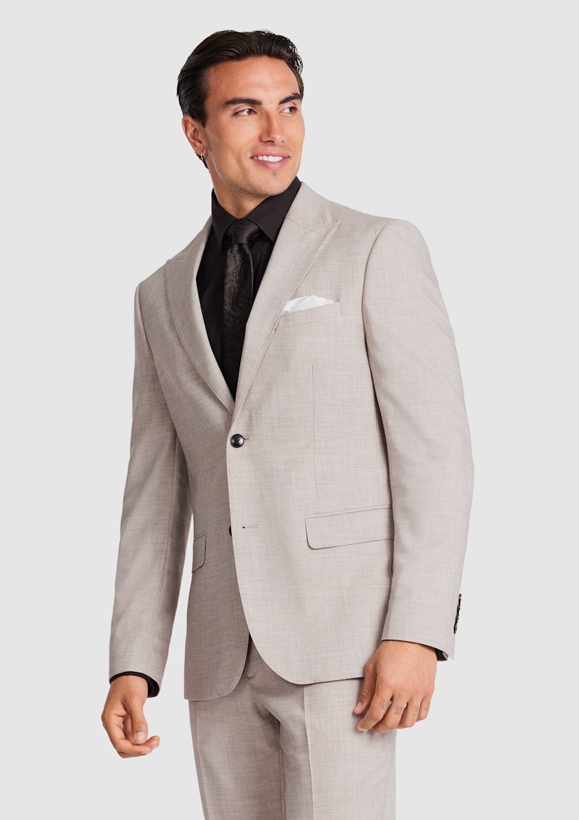 Natural Farrell Suit Jacket
