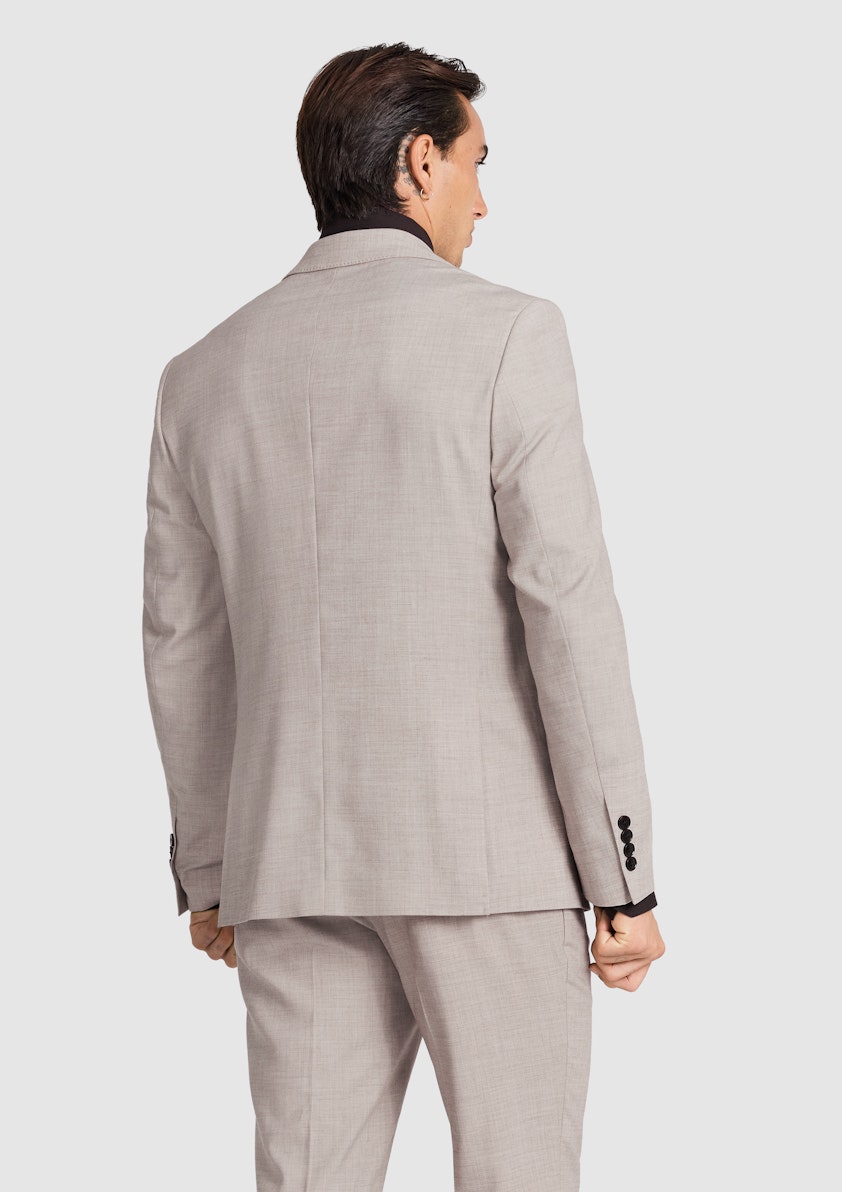 Natural Farrell Suit Jacket