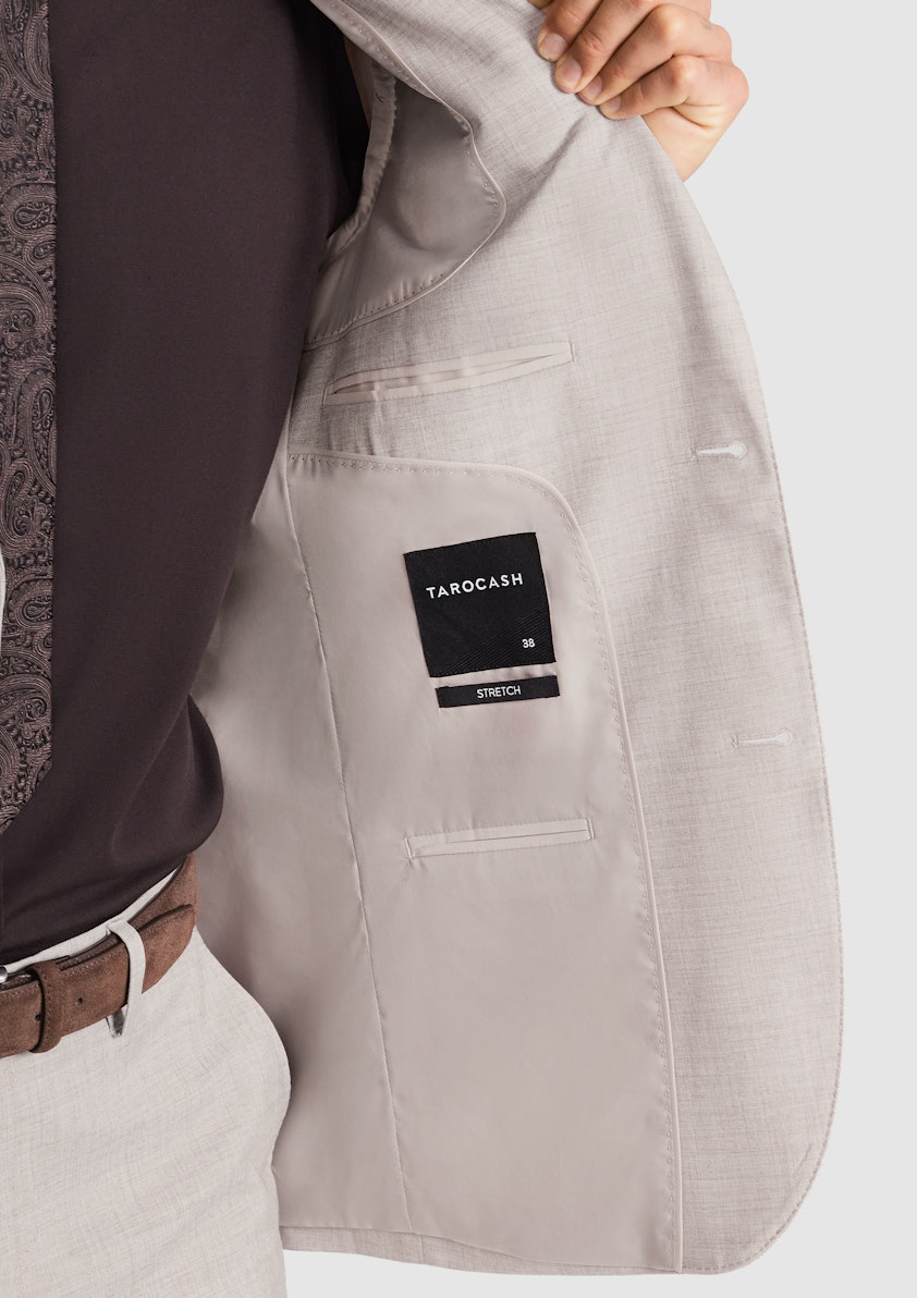 Natural Farrell Suit Jacket