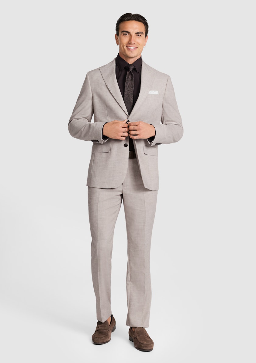 Natural Farrell Suit Jacket