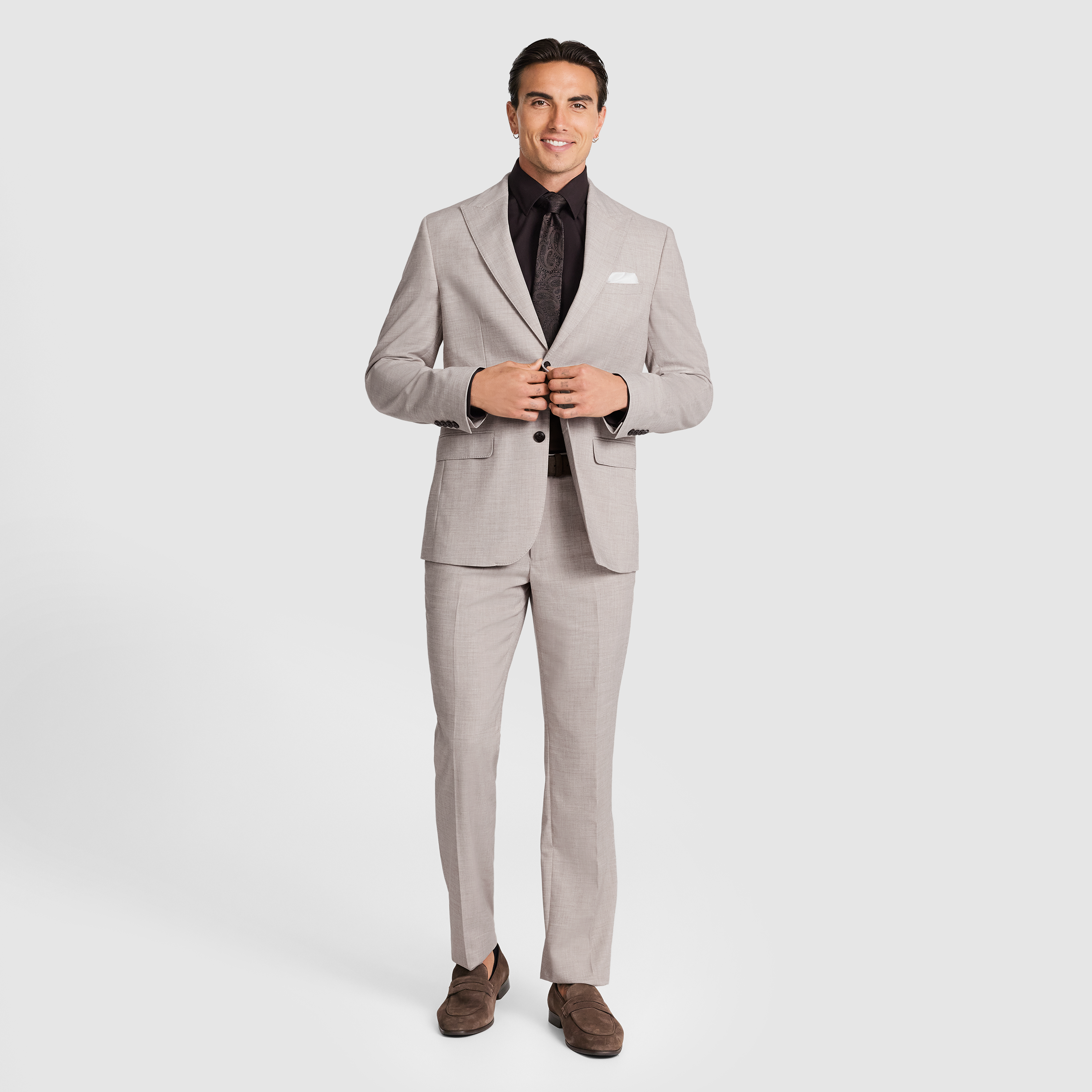Natural Farrell Regular Suit