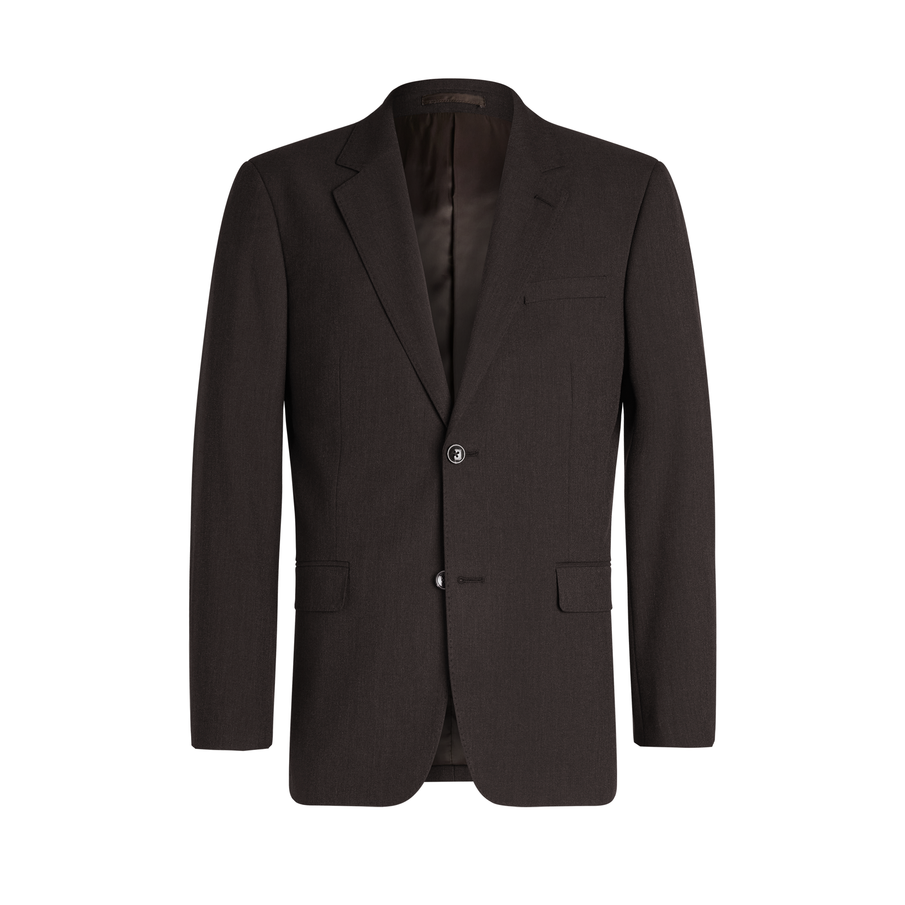Chocolate Norris Slim Suit Jacket