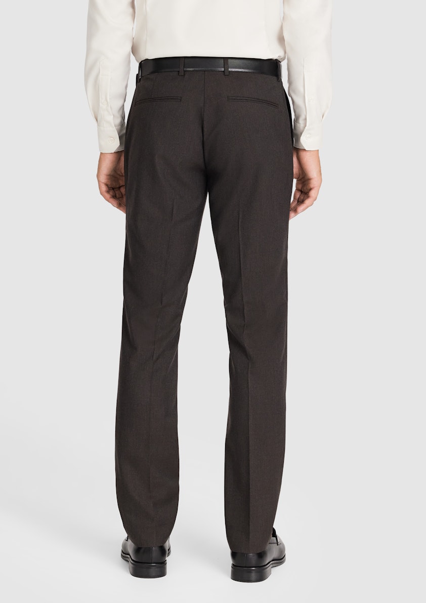 Chocolate Norris Slim Suit