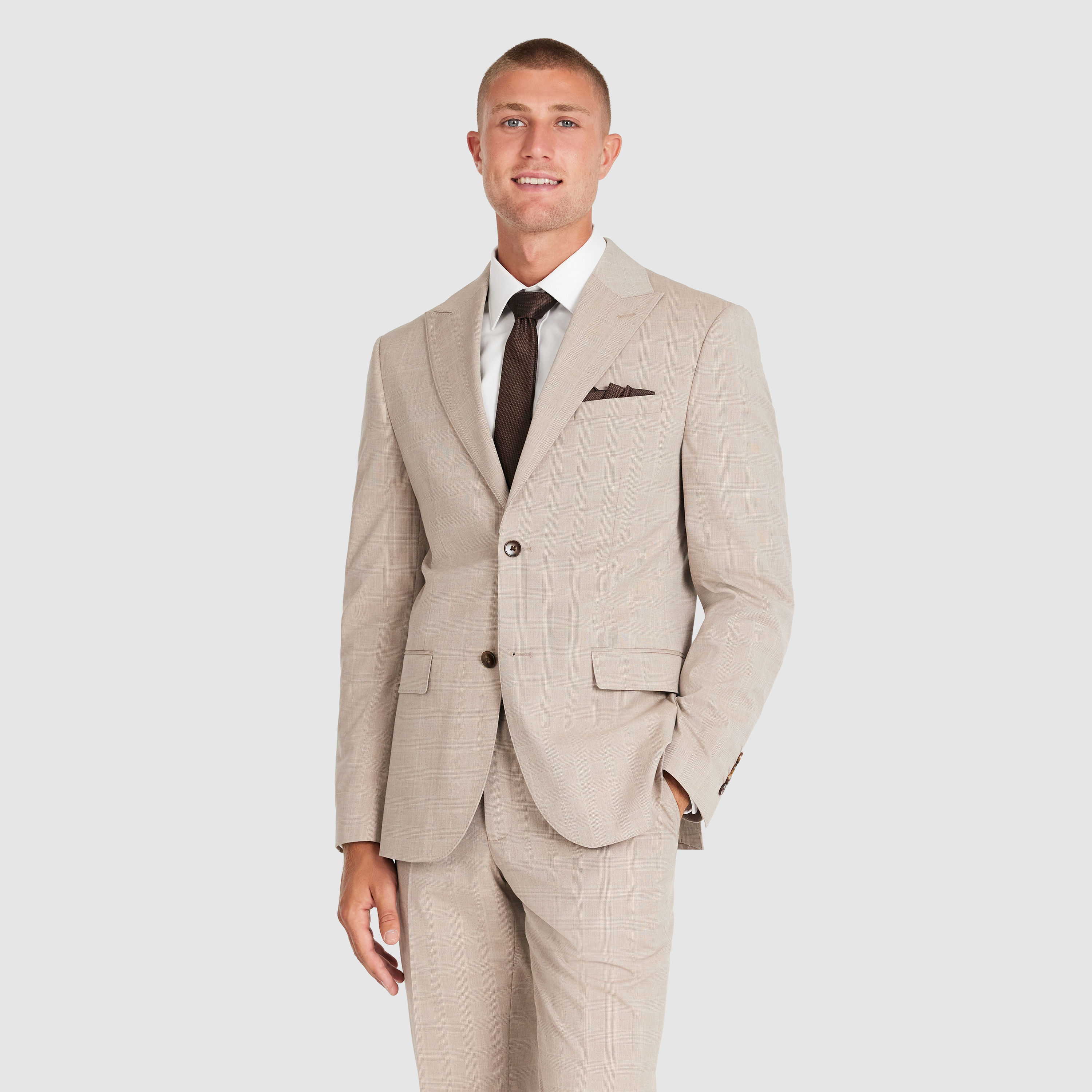 Arden Check Suit Jacket