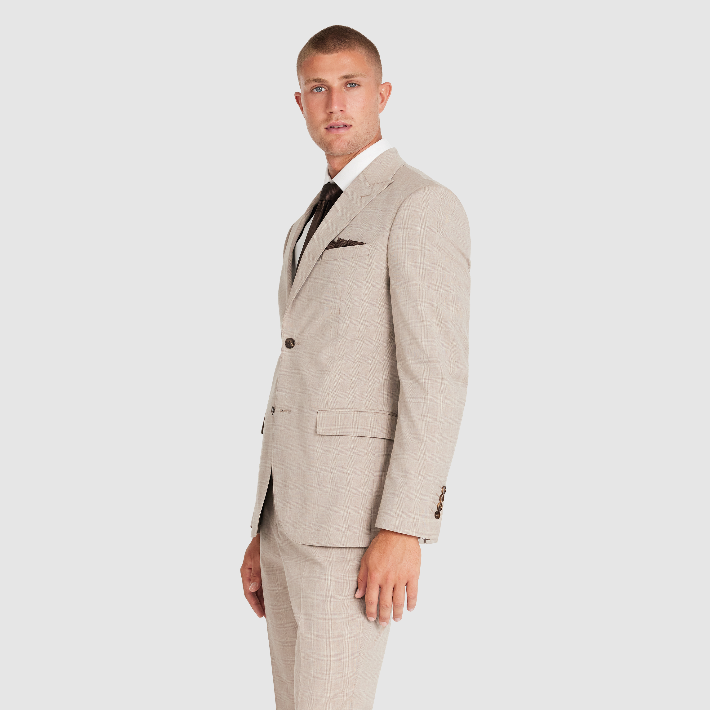 Arden Check Suit Jacket