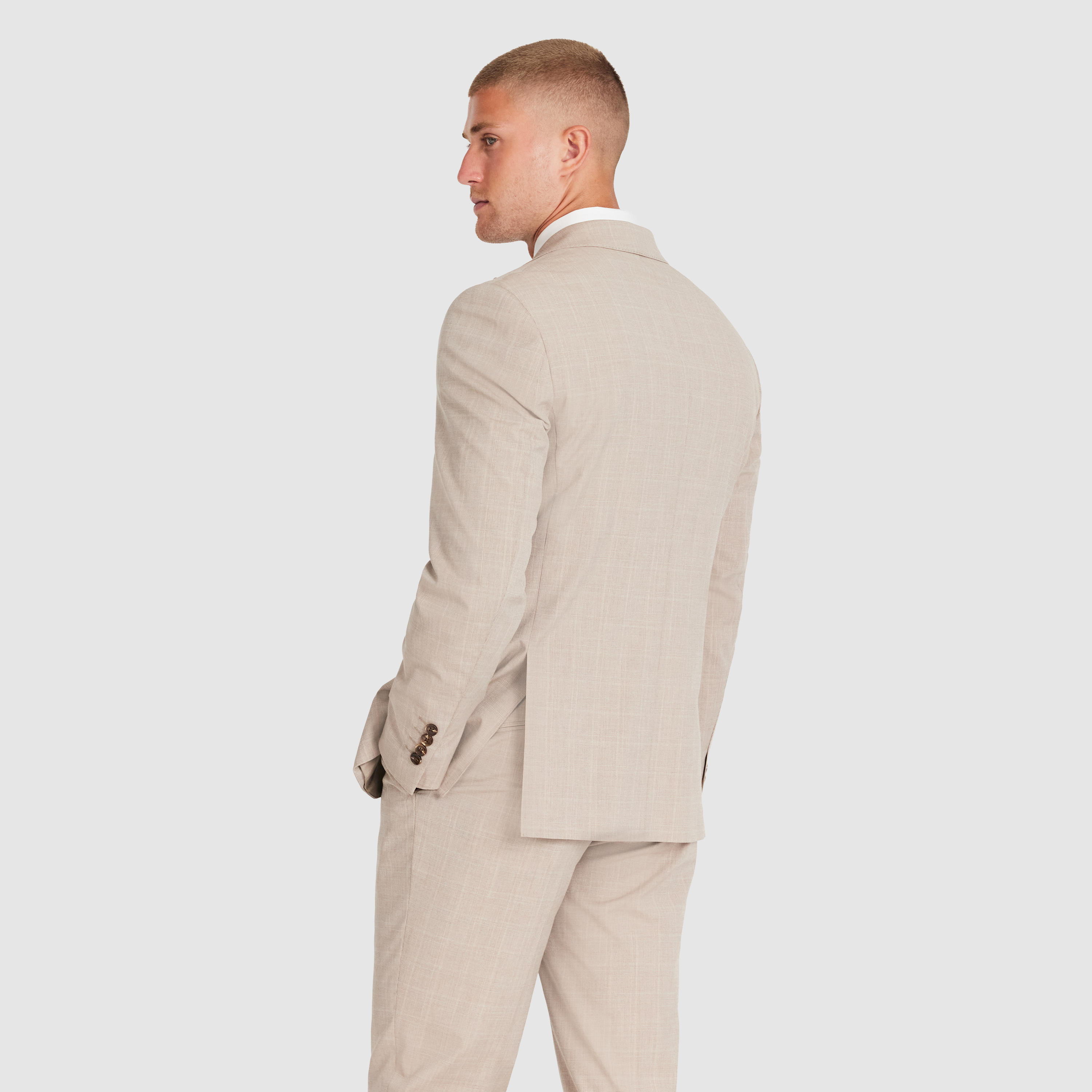 Arden Check Suit Jacket