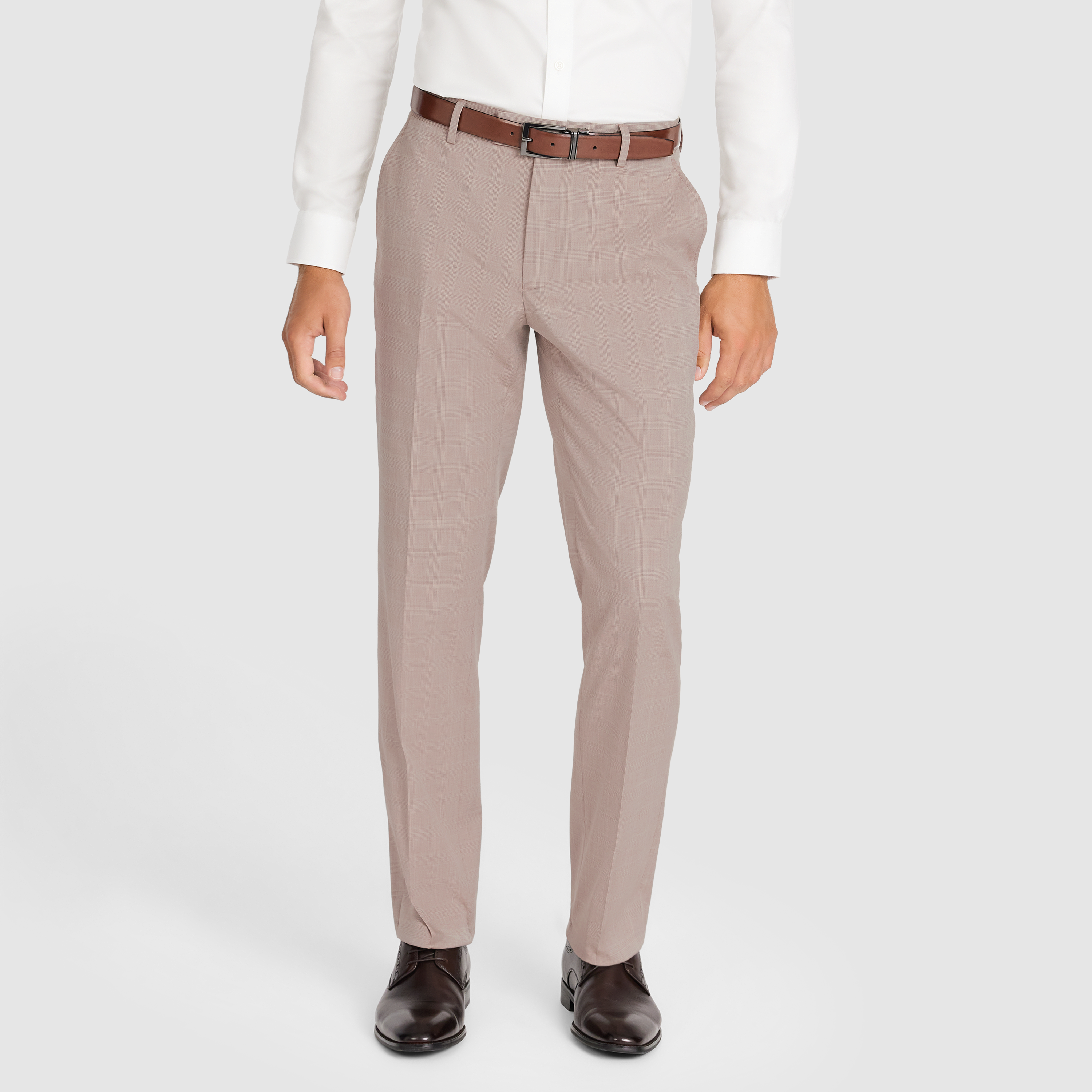  Natural Arden Regular Check Suit