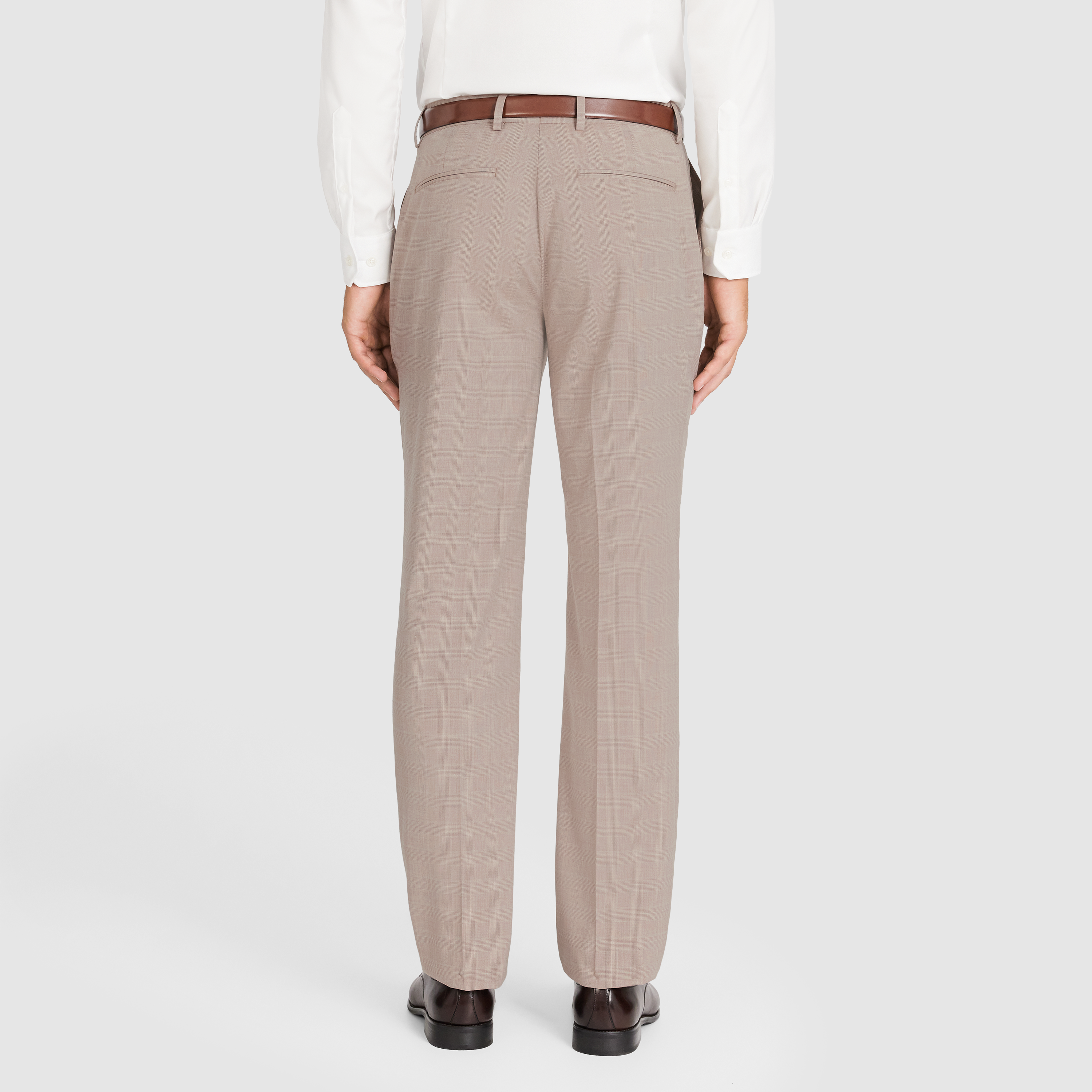  Natural Arden Regular Check Suit