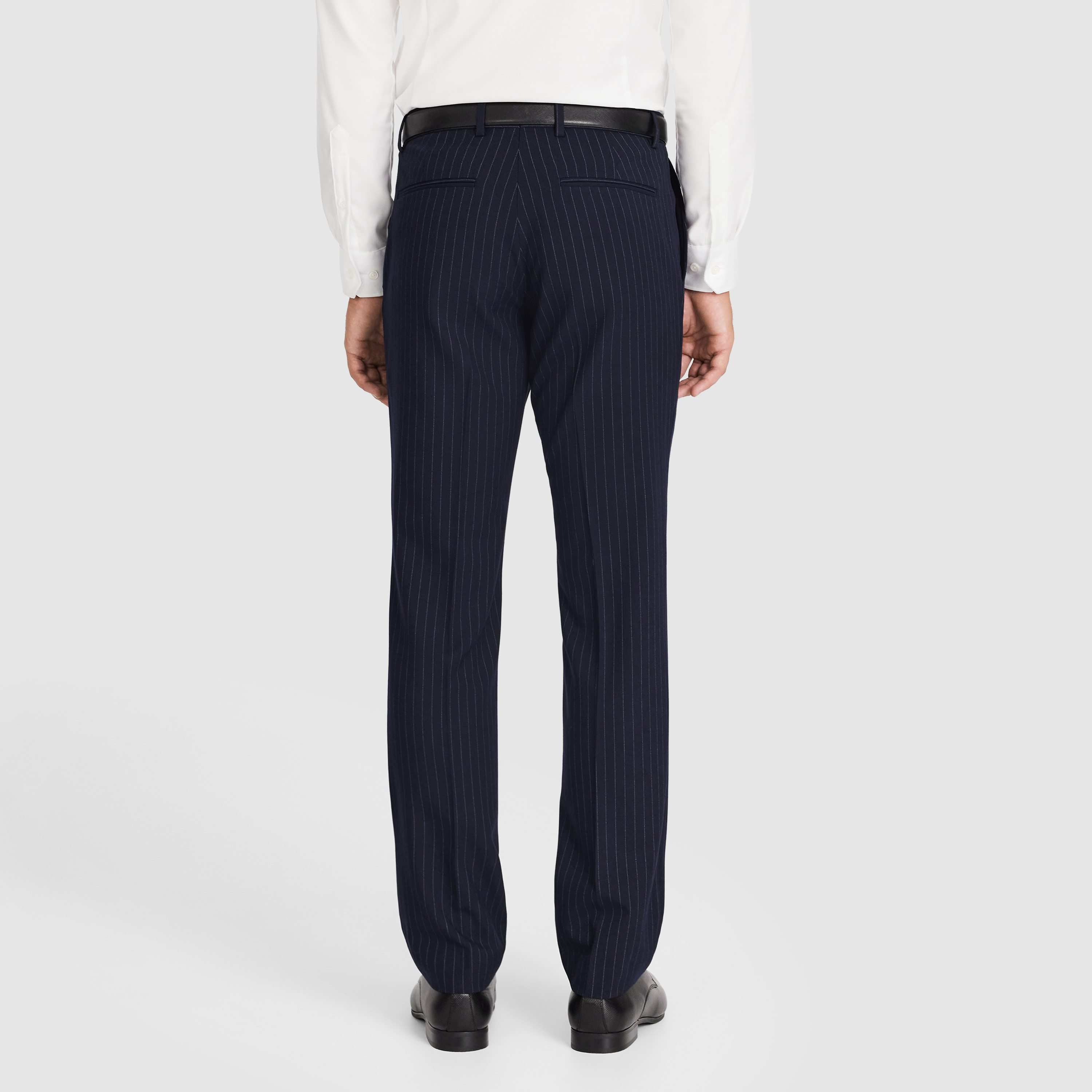  Navy Valor Regular Pinstripe Suit