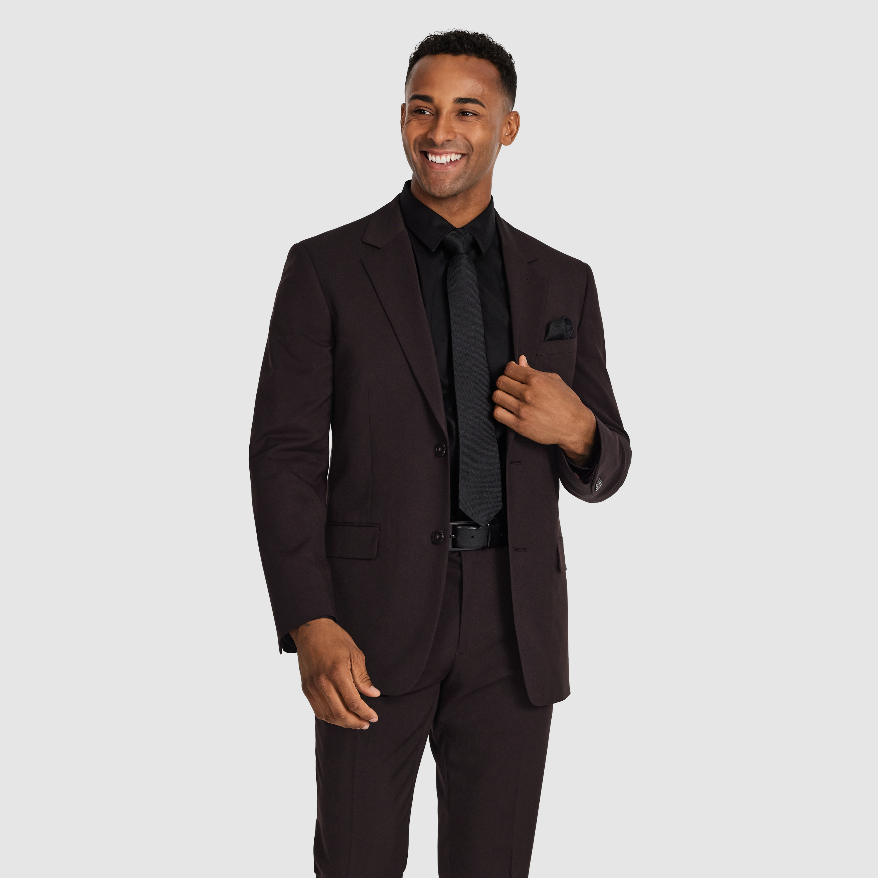  Burgundy Forge Slim Suit