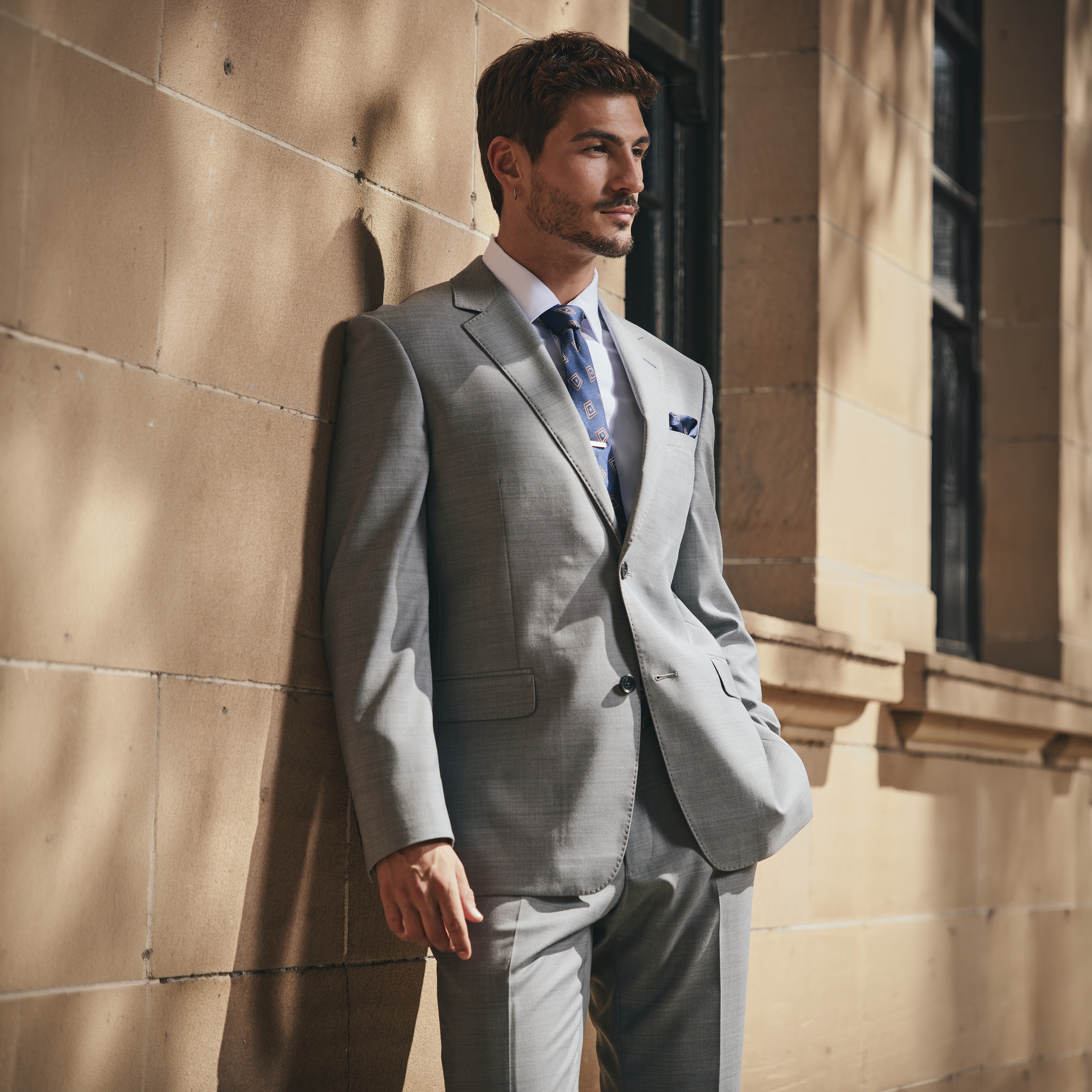 Knight Wool Suit Jacket