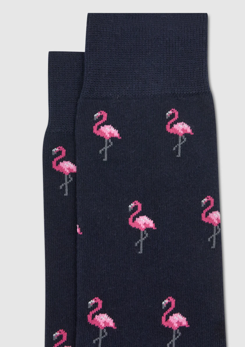 Mini Flamingo Sock