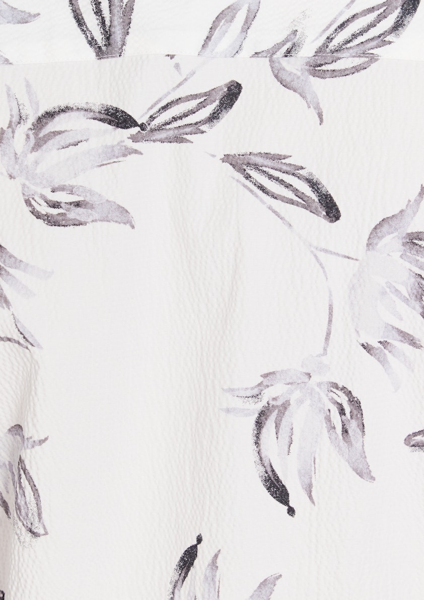 Santal Textured Floral Shirt