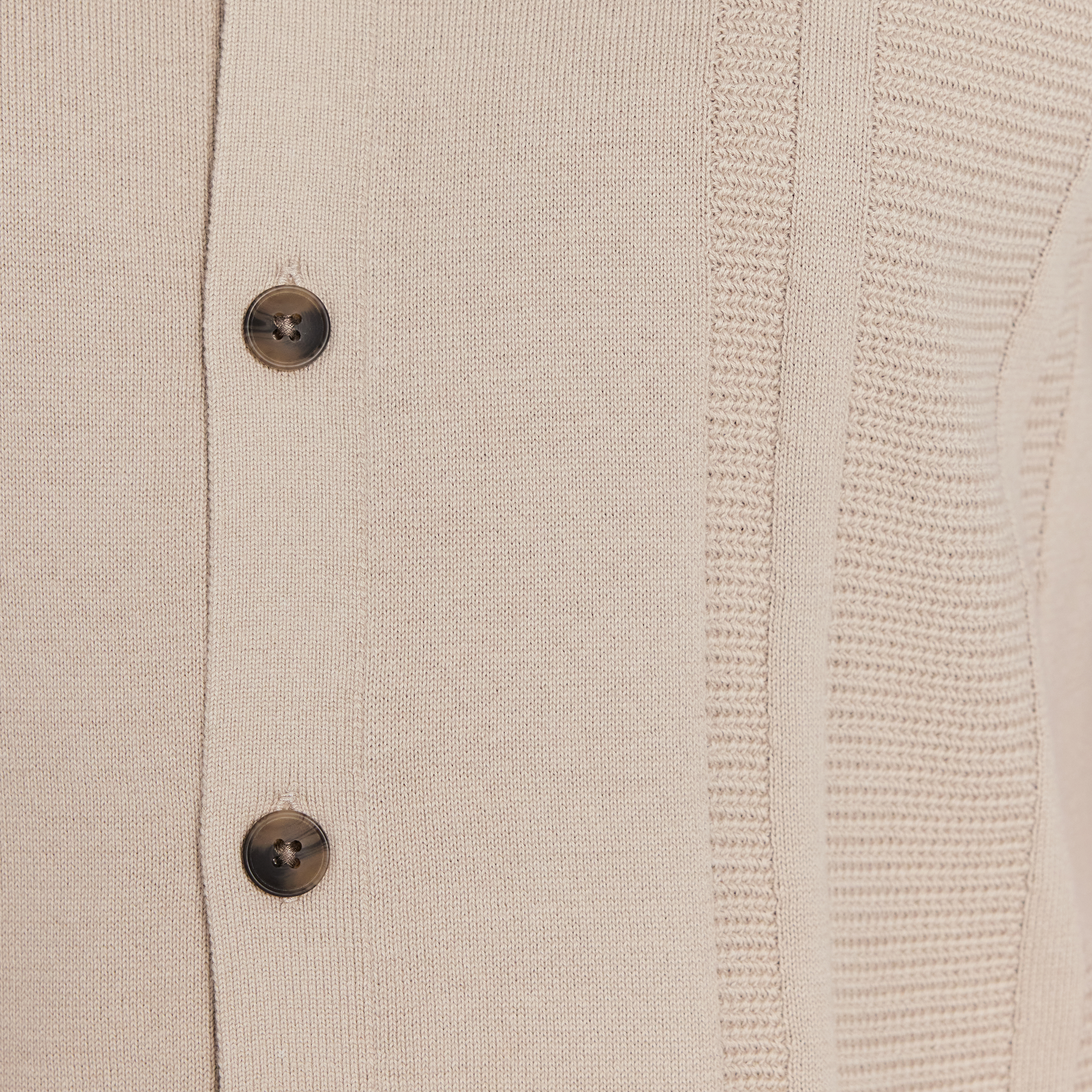 Natural Dejan Knit Shirt