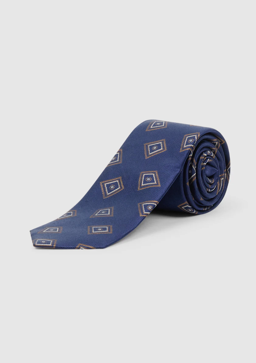 Braye Geo Silk Tie