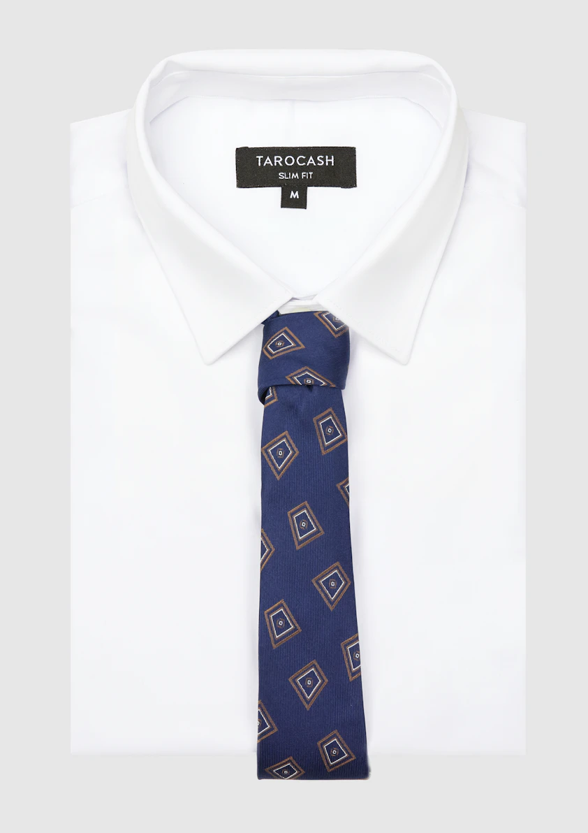 Braye Geo Silk Tie