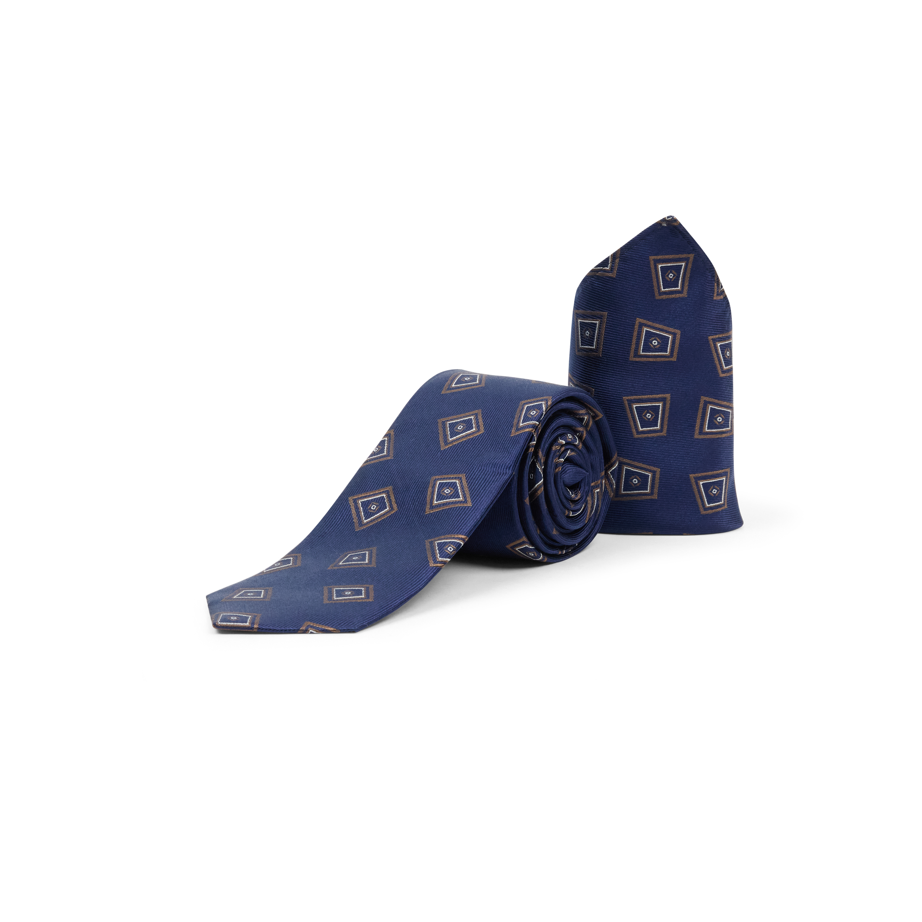 Braye Geo Silk Tie