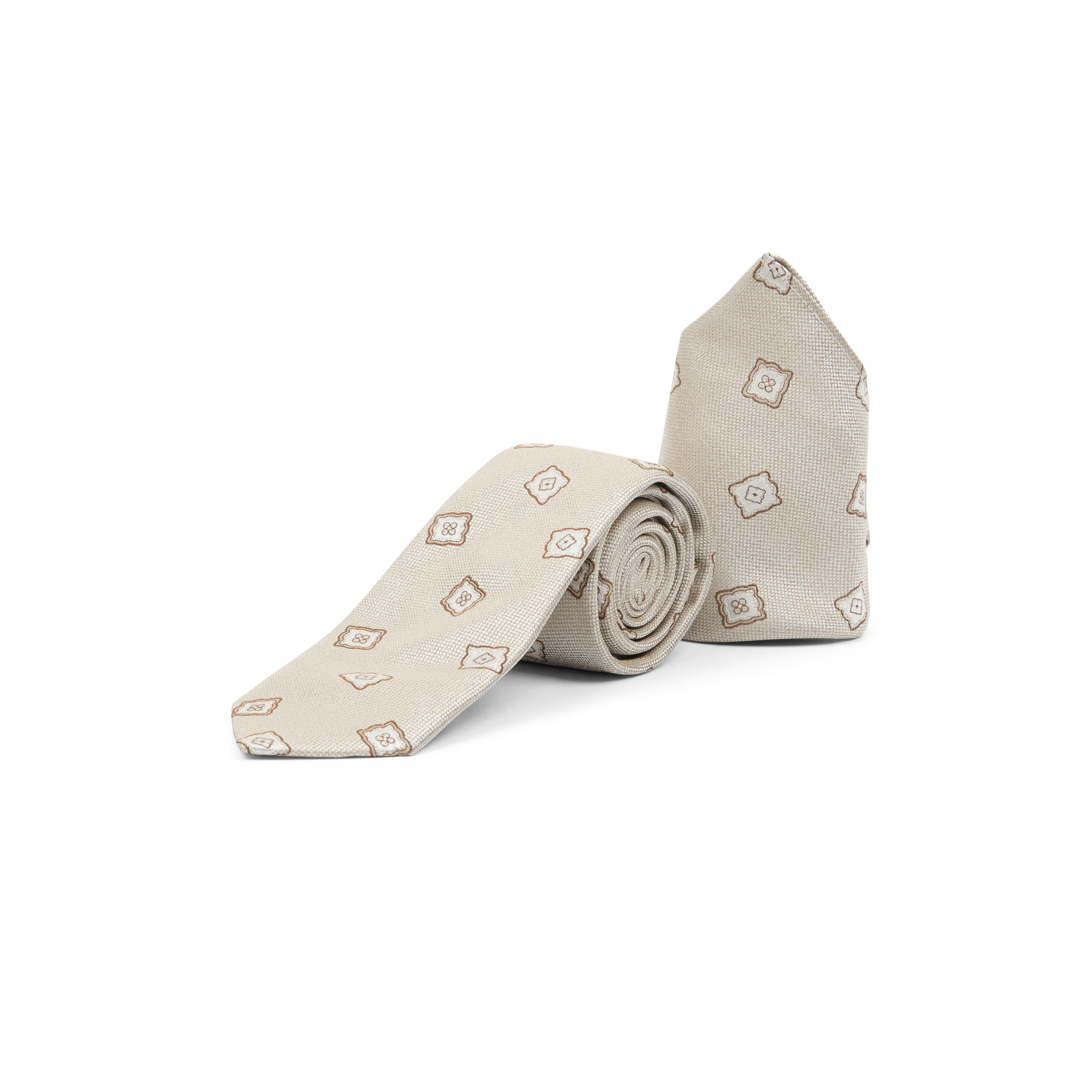Gilbey Geo Silk Tie