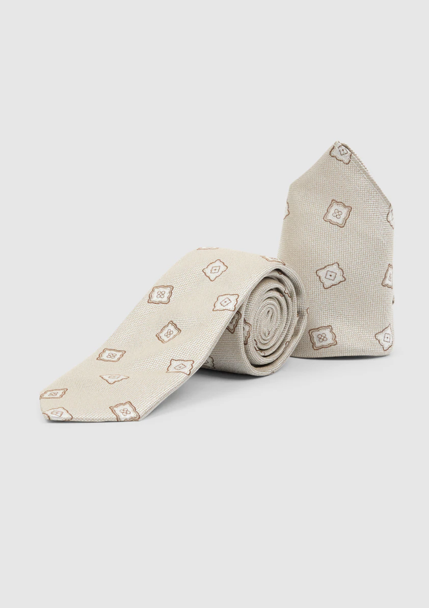 Gilbey Geo Silk Tie