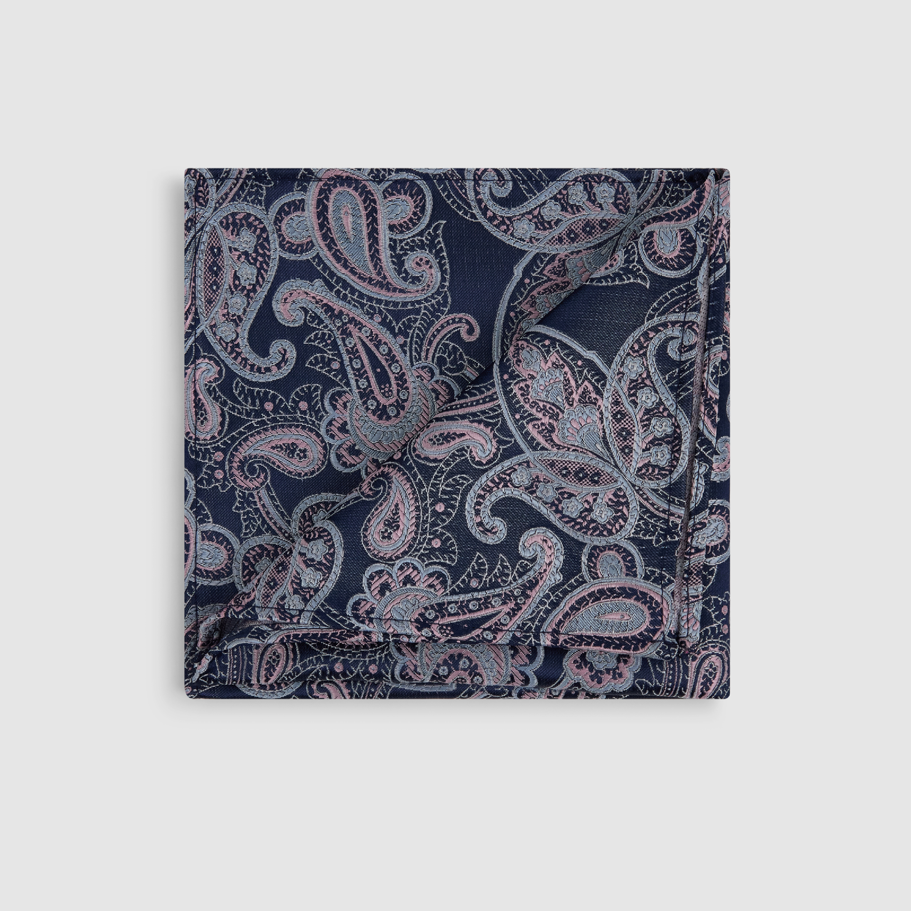 Oberon Paisley Pocket Square