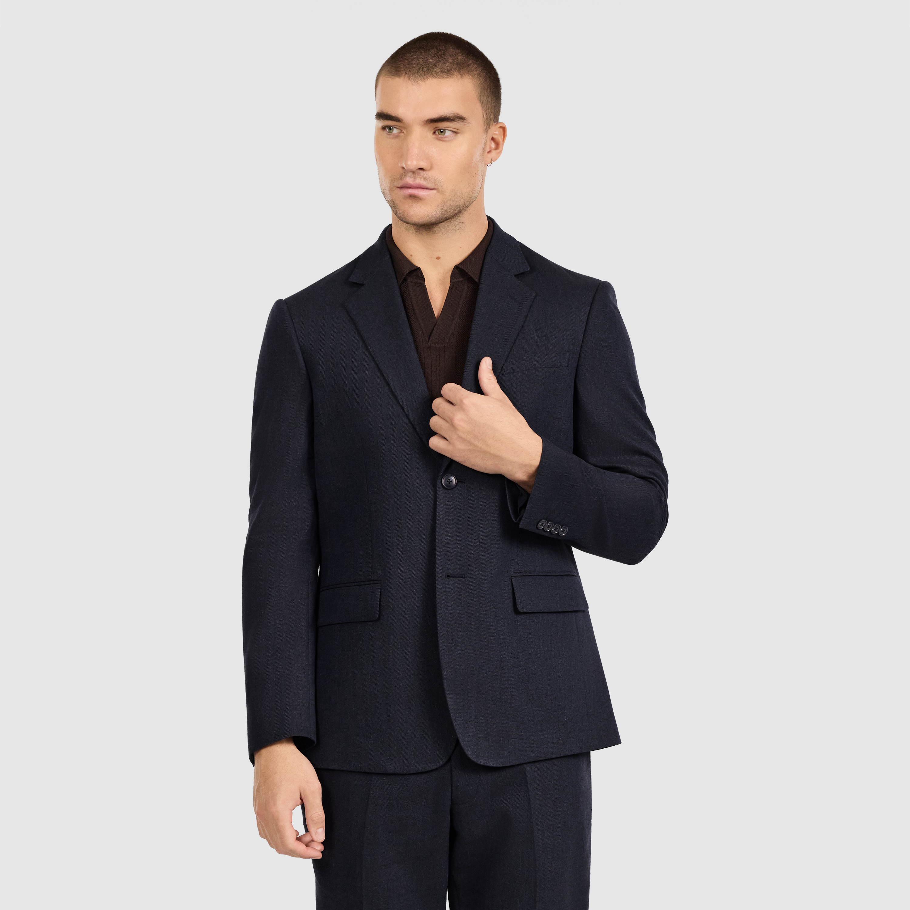 Brixton Stretch Linen Blazer