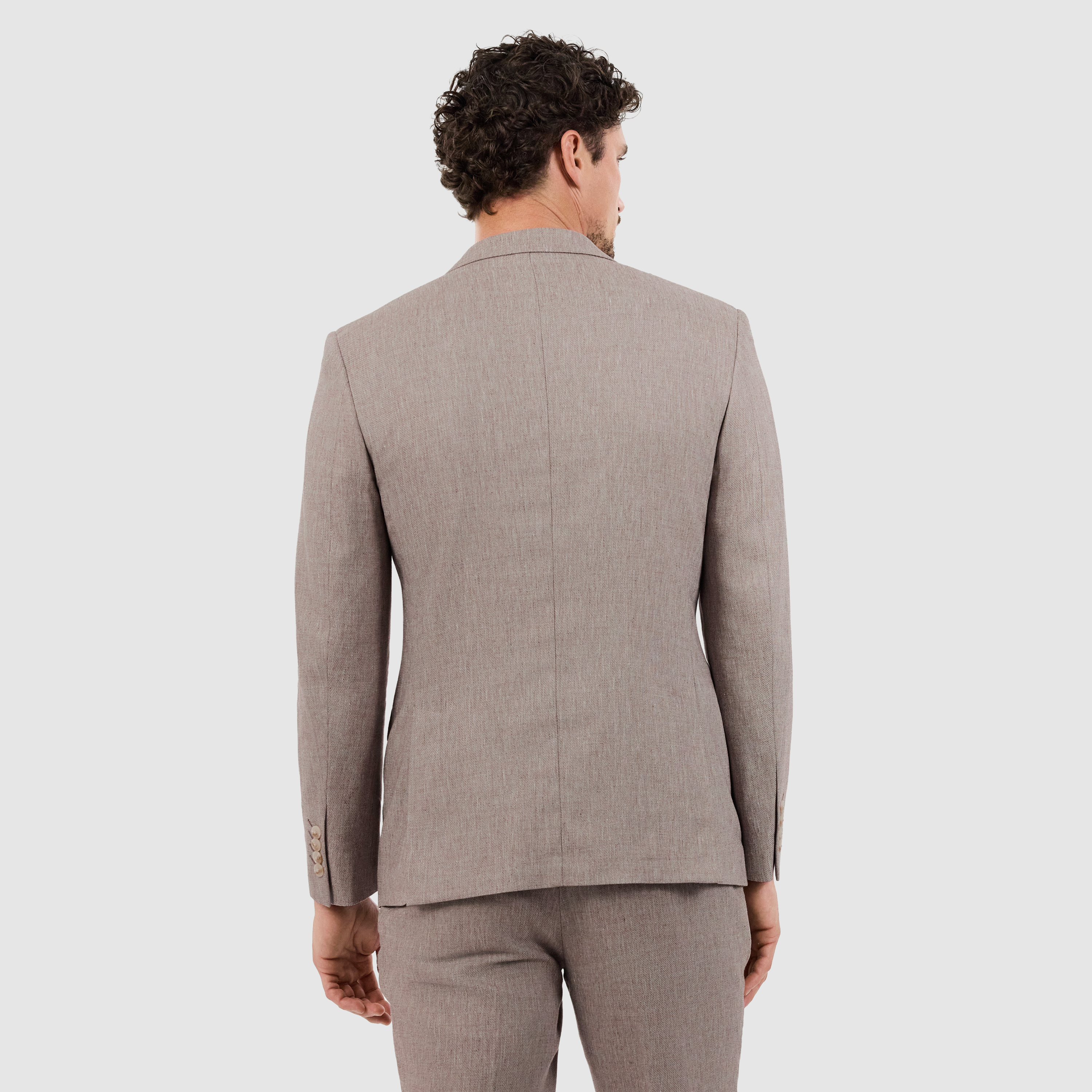  Natural Cove Stretch Linen Suit