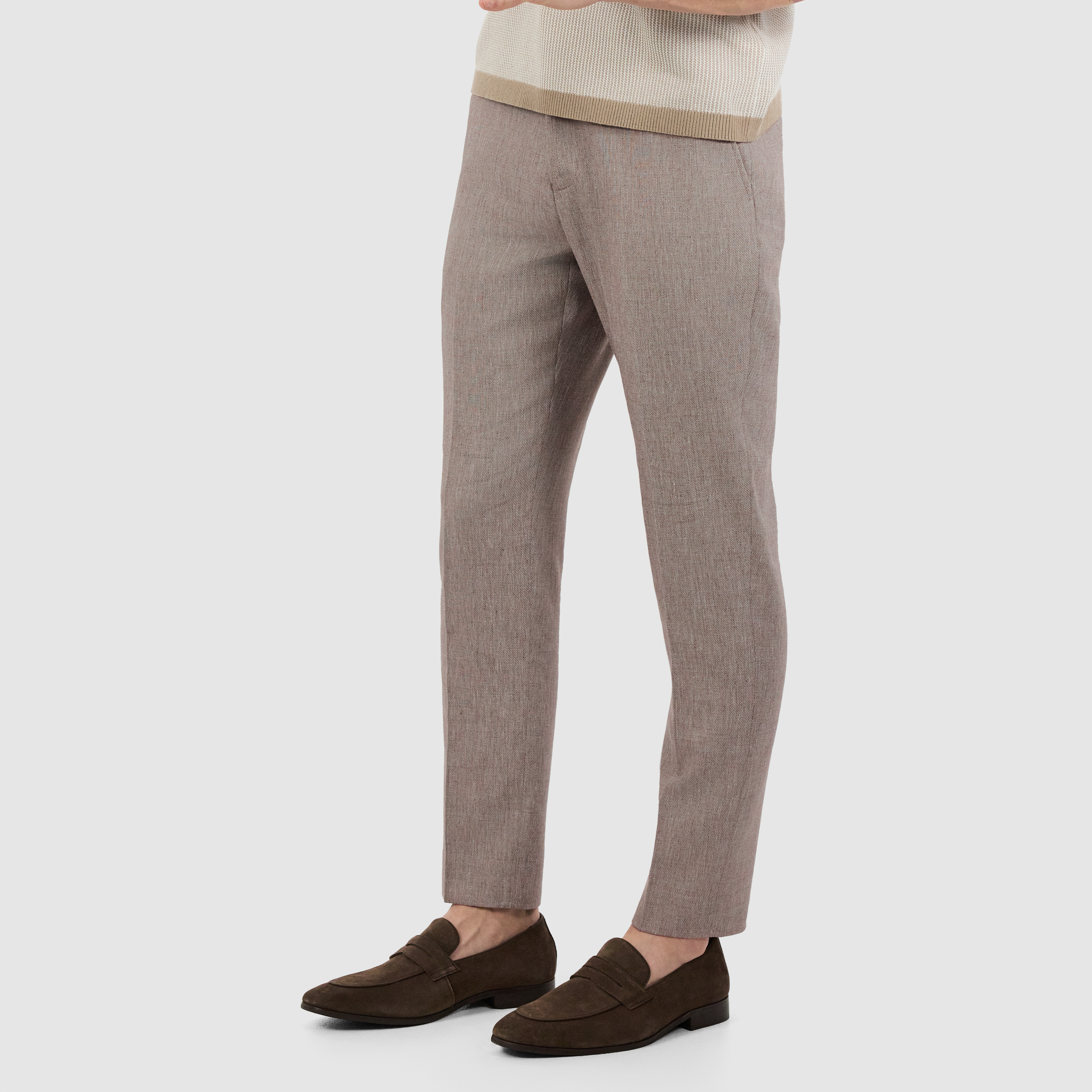  Natural Cove Stretch Linen Suit