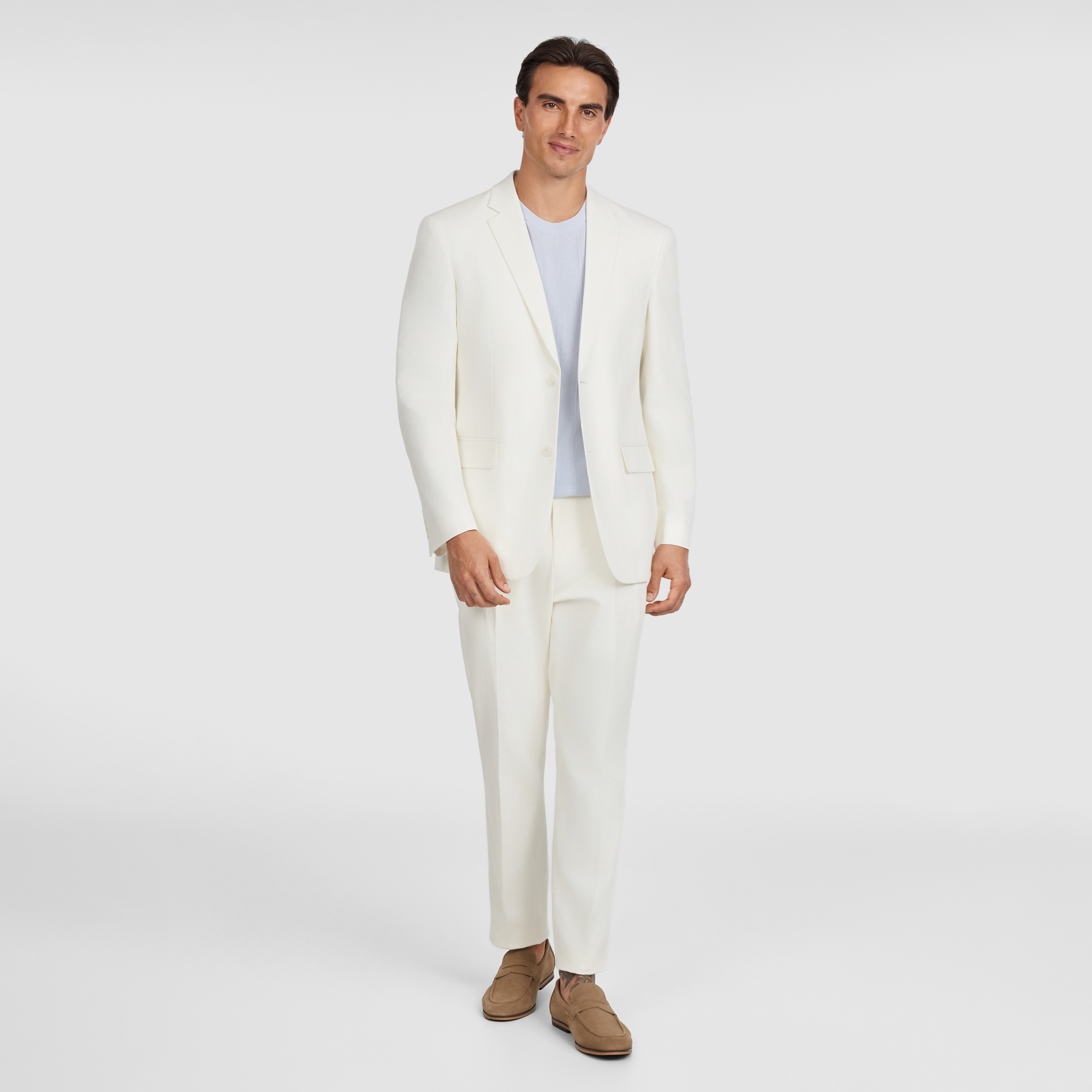 Lumina Linen Blend Blazer