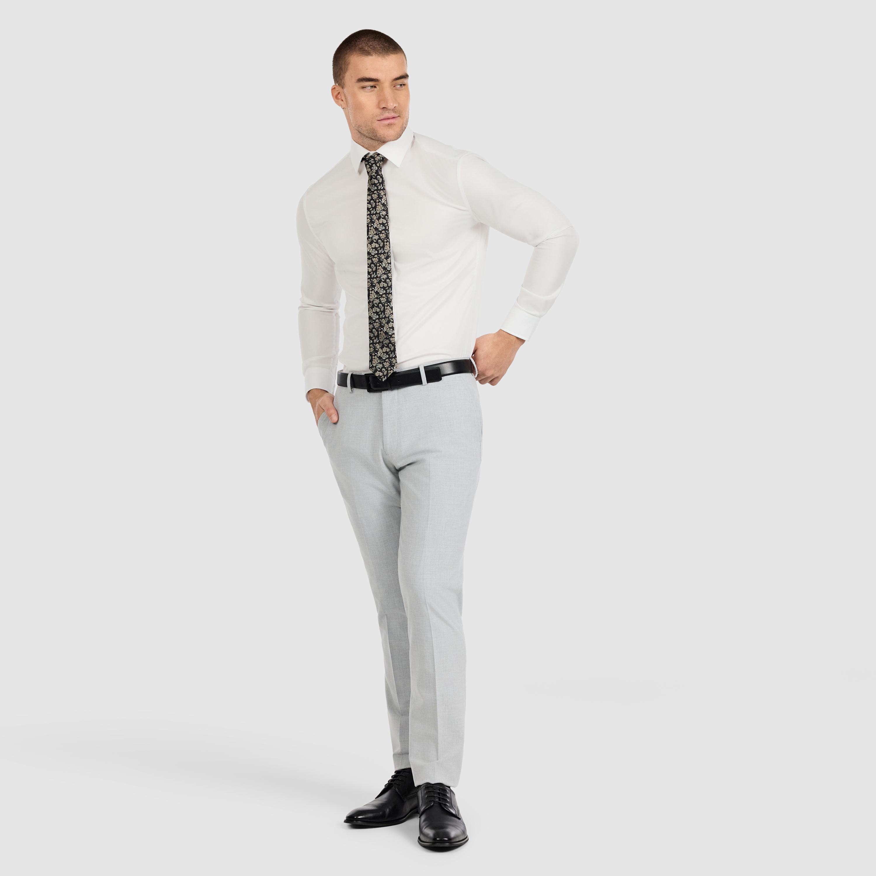 Silver Calder Slim Pant