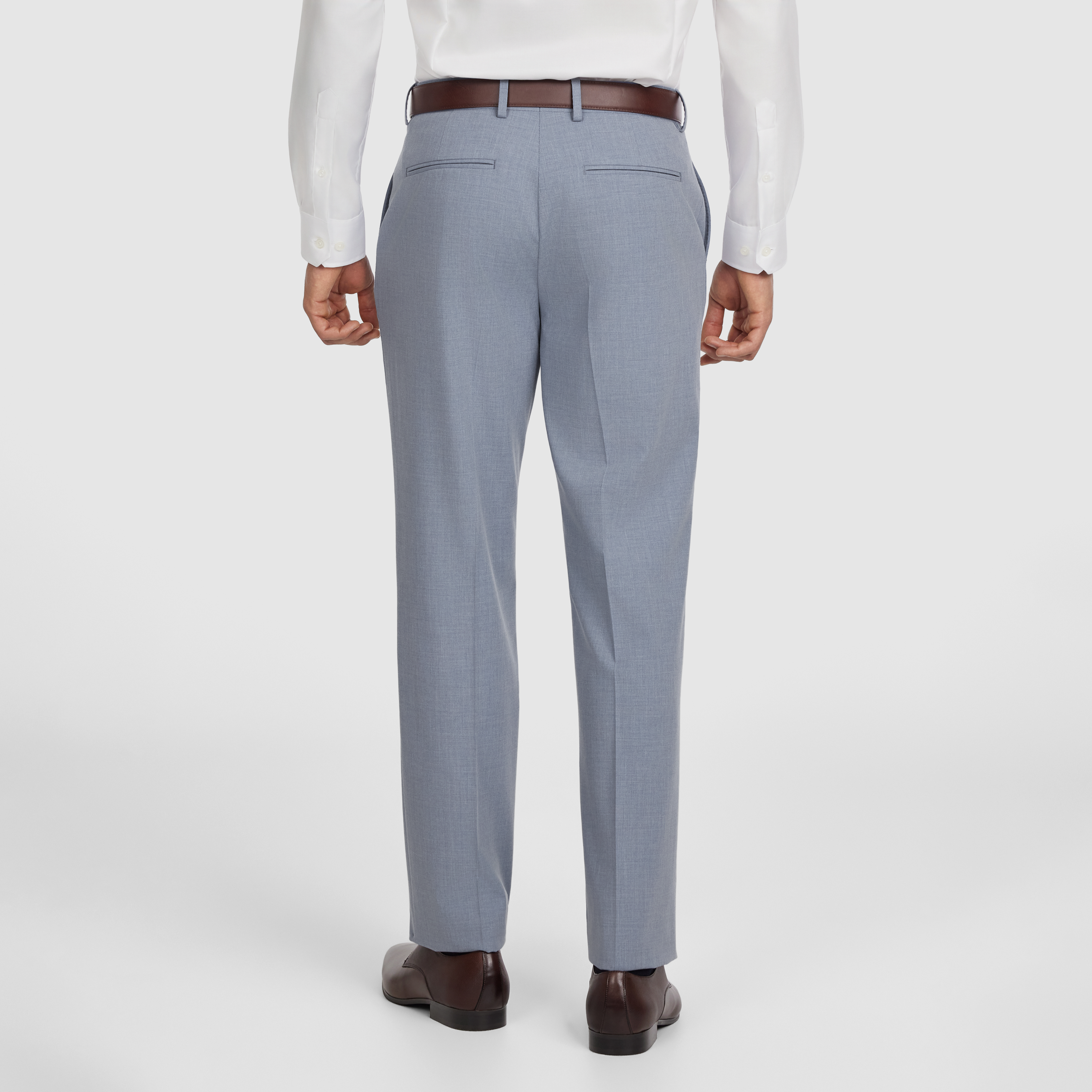 Light Blue Halston Pant